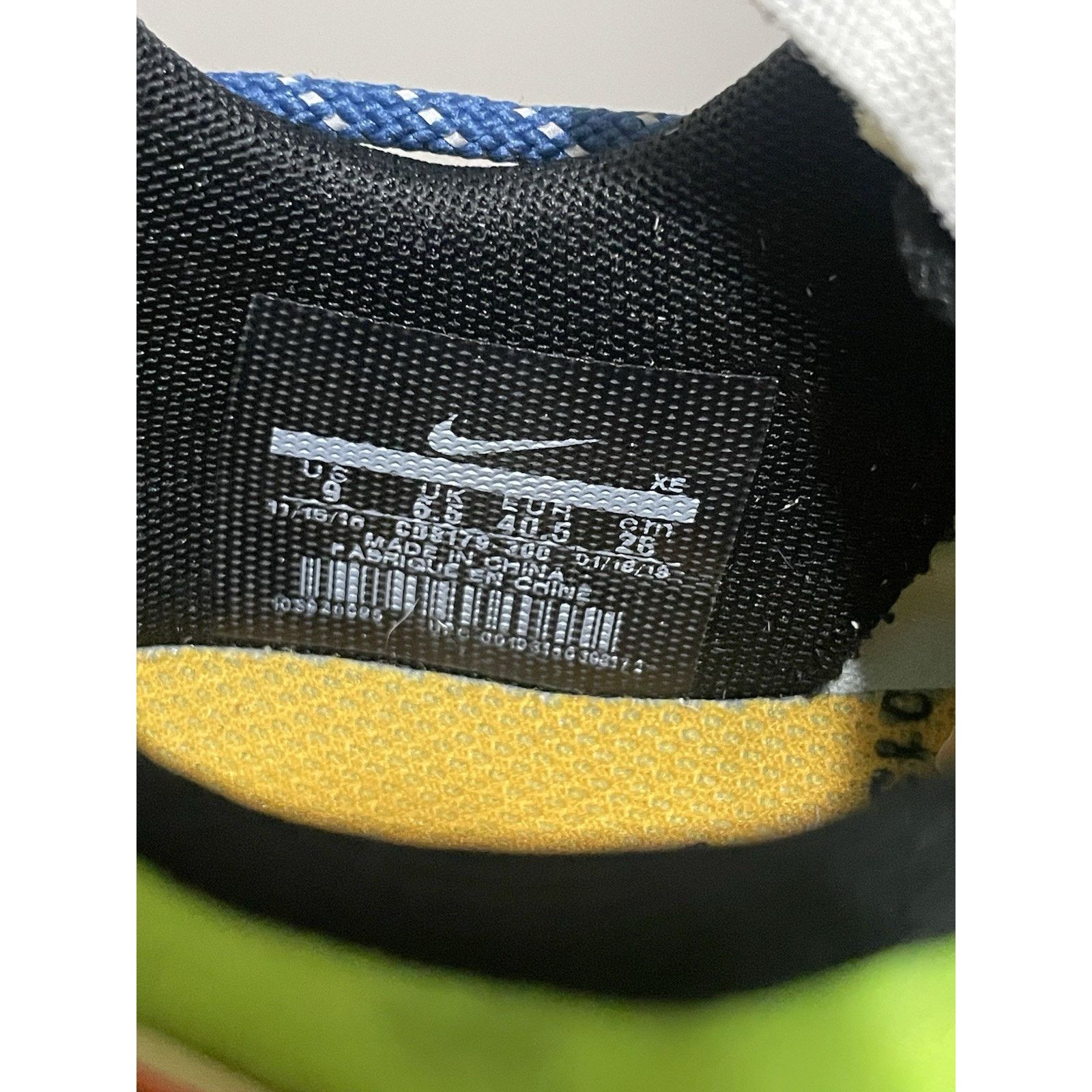 Nike Size 7.5M-Nike Off-White xAir Zoom Terra Kiger 5 in Progress Size US 7.5 / EU 40-41 - 6 Thumbnail