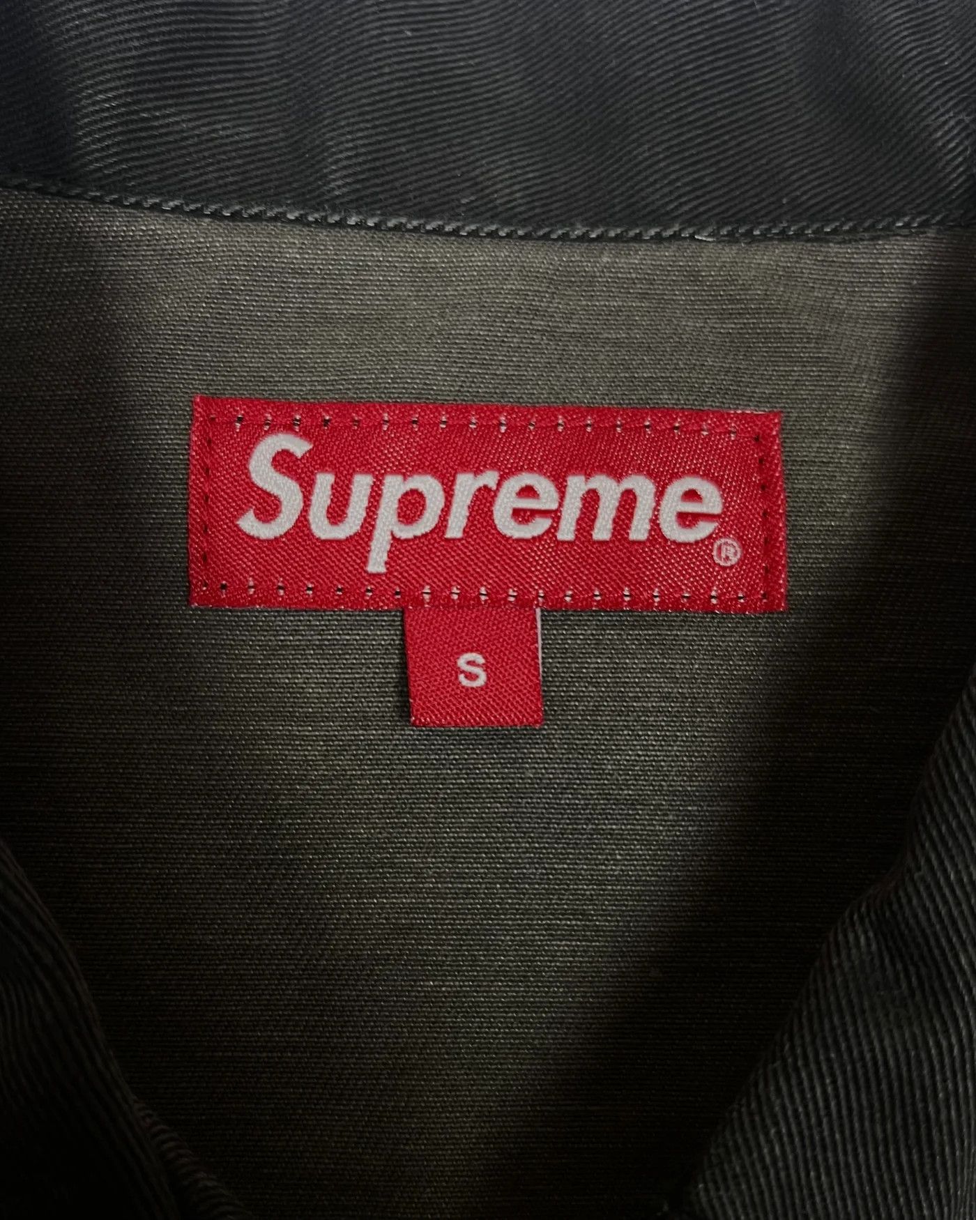 Supreme Supreme SS18 Skullpile Work Jacket Size US S / EU 44-46 / 1 - 7 Thumbnail
