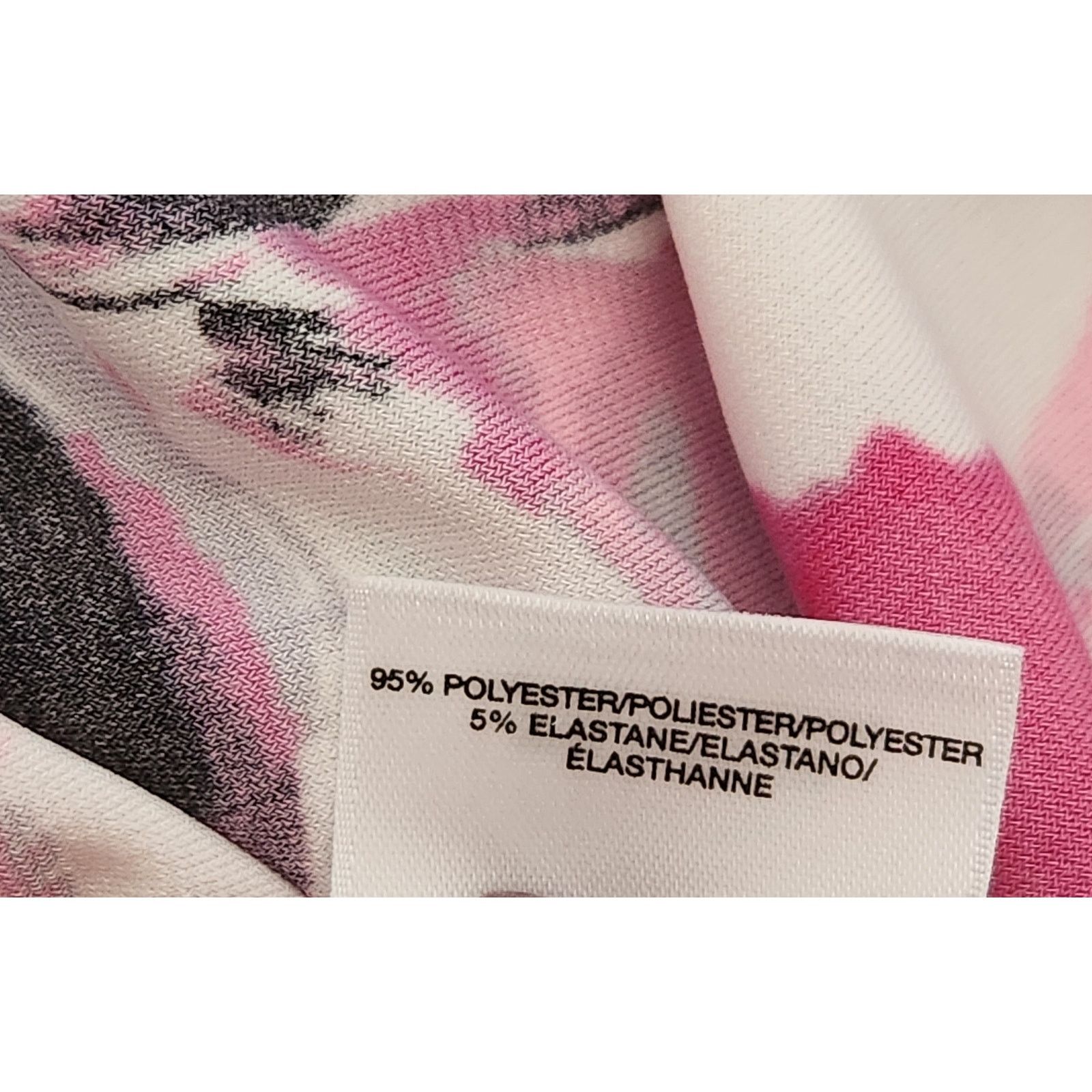 Other Kasper Pink White Black Floral Print Keyhole Neck Top Small Size S / US 4 / IT 40 - 6 Thumbnail