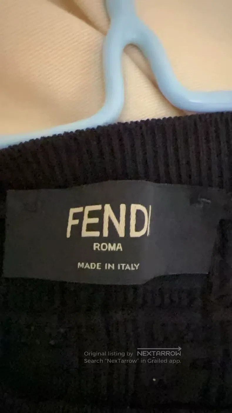 Fendi Fendi Full-print sweater Size US L / EU 52-54 / 3 - 3 Thumbnail