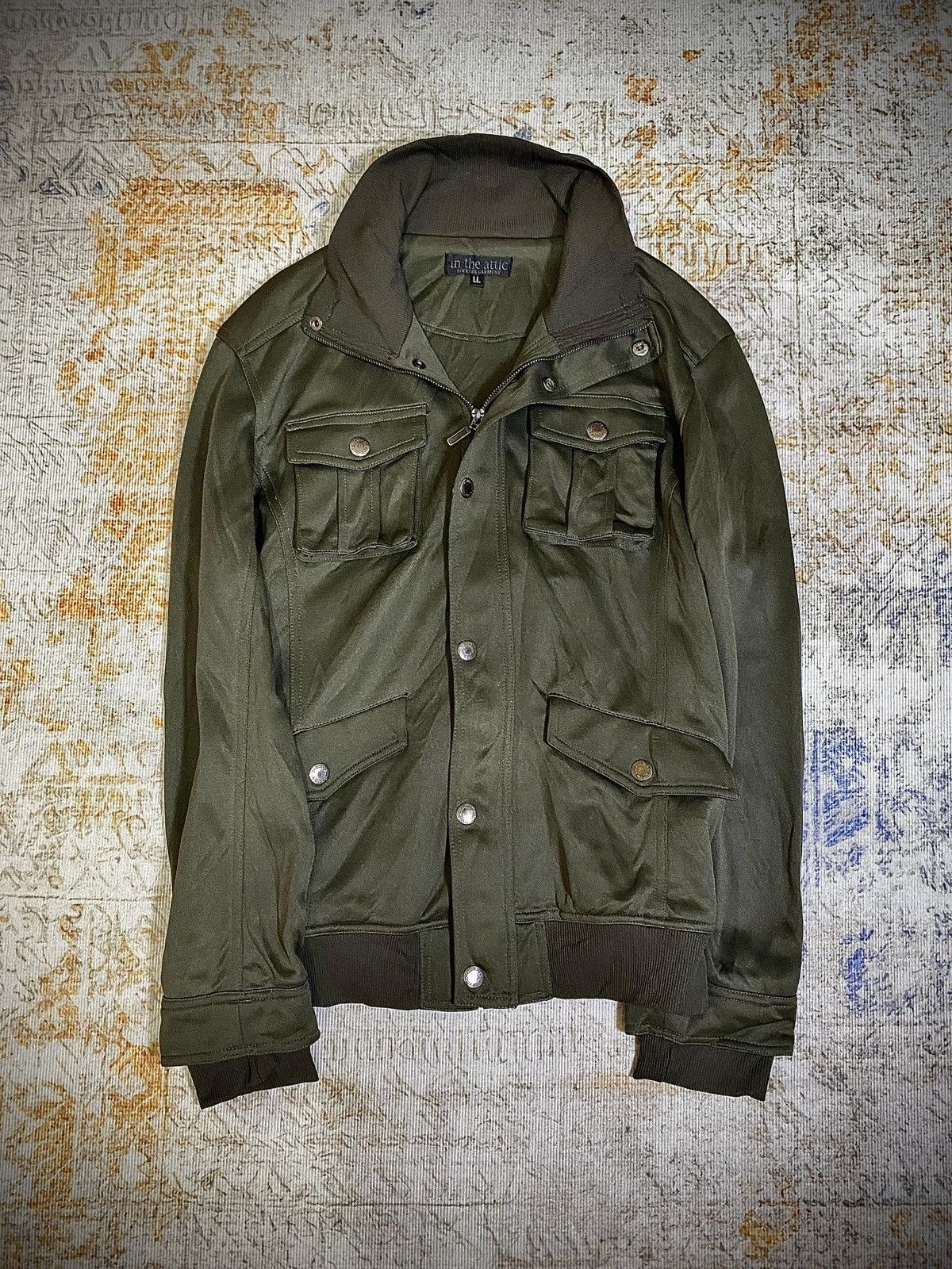 In The Attic 2000s In The Attic Multi Pocket Biker Jacket Size US M / EU 48-50 / 2 - 3 Thumbnail