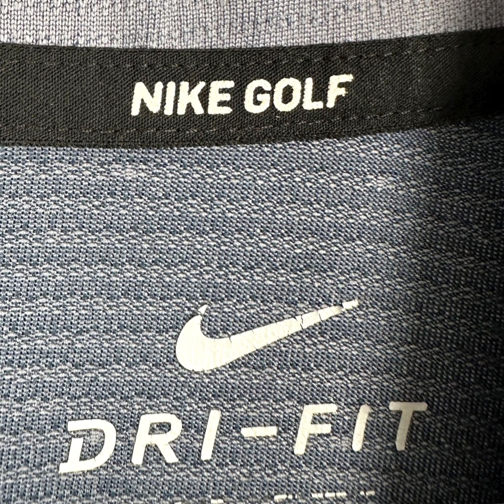 Nike Nike Golf Dri-FIT Polo Shirt Mens XL Gray Short Sleeve Swoosh Rugby Athletic Breathable Logo Outdoor 100% Polyester Chest 48 Length 29 Size US XL / EU 56 / 4 - 5 Thumbnail