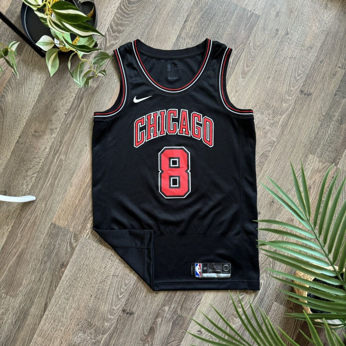 Nike Chicago Bulls #8 Zach LaVine Nike NBA basketball jersey | Grailed