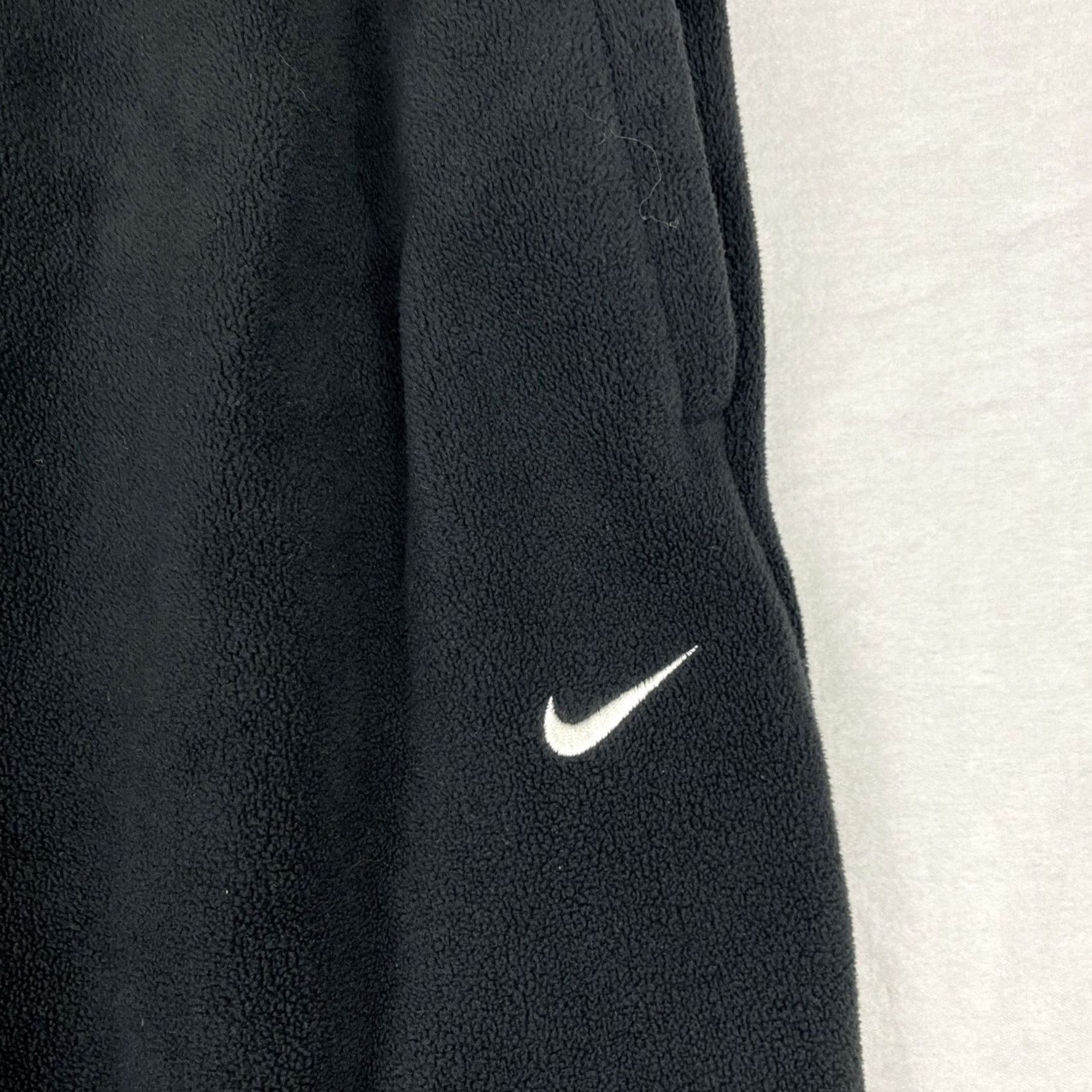 Nike Nike Sweatpants Womens Large Black Therma FIT FB5578-010 Loose Fit Fleece Pants Size 36" / US 14 / IT 50 - 6 Thumbnail