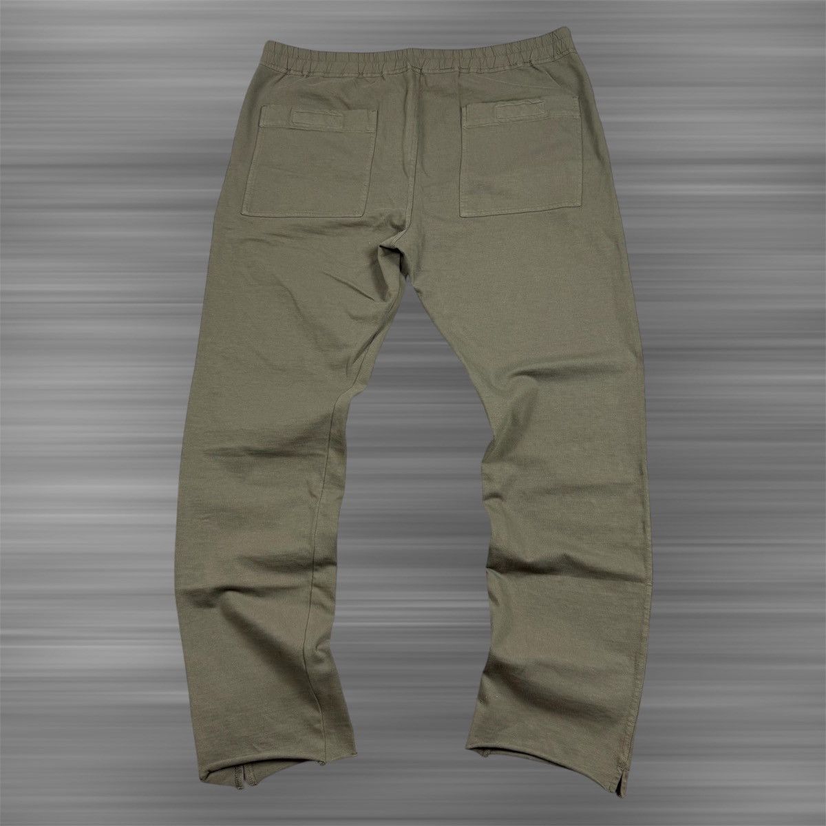 Rick Owens Berlin Straight ‘Olive/Green’ Sweatpants