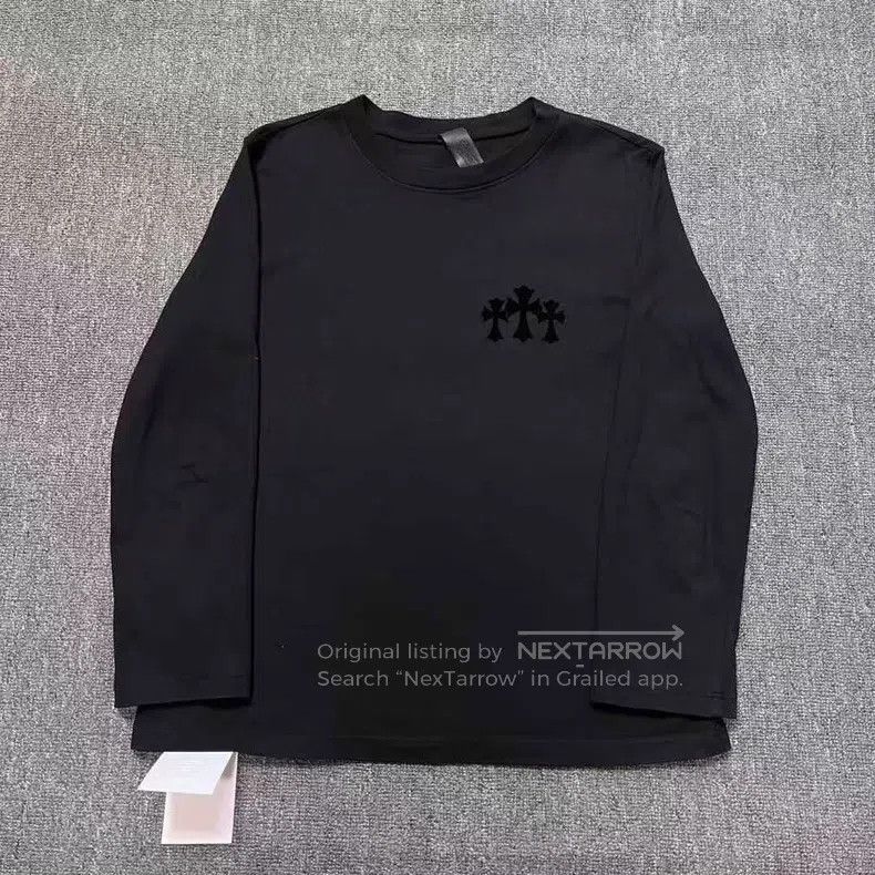 Chrome Hearts CHROME HEARTS Size M Three crosses, black long sleeves. Size US M / EU 48-50 / 2 - 1 Thumbnail