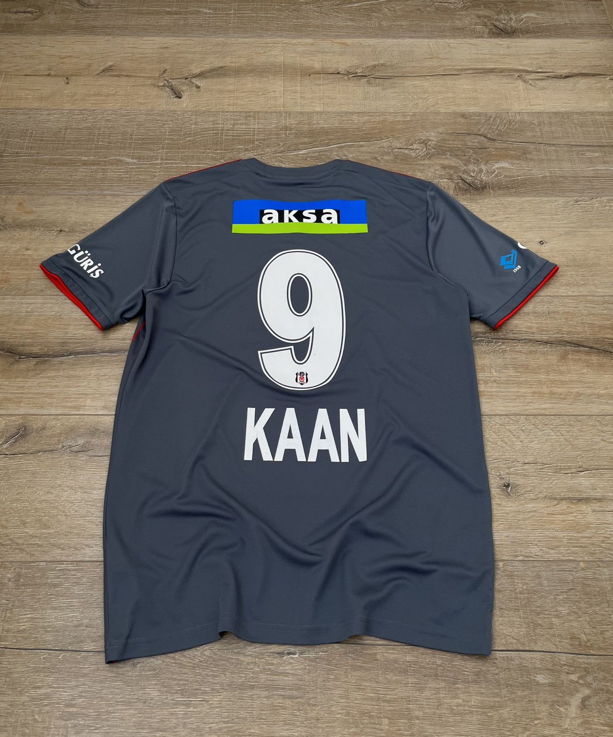 Adidas Adidas FC Besiktas 21/22 Third Kit Jersey #9 KAAN Size US M / EU 48-50 / 2 - 14 Thumbnail