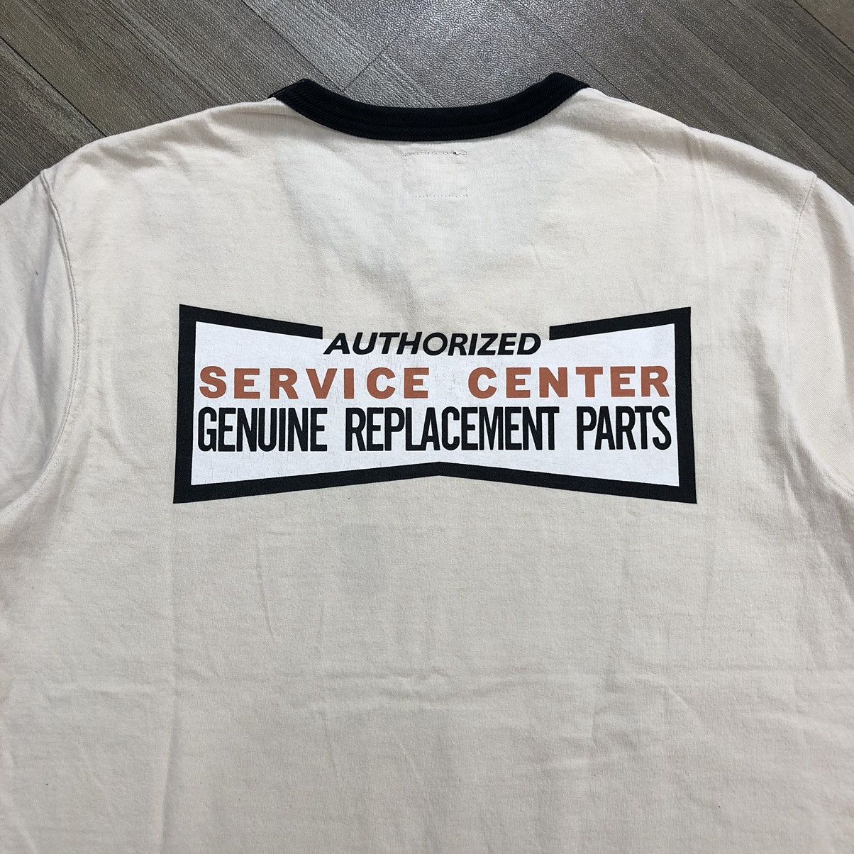 The Real McCoy's × Vintage Vintage The Real Mccoy's Stewart Spedometer Ringer Tee Size US M / EU 48-50 / 2 - 7 Thumbnail