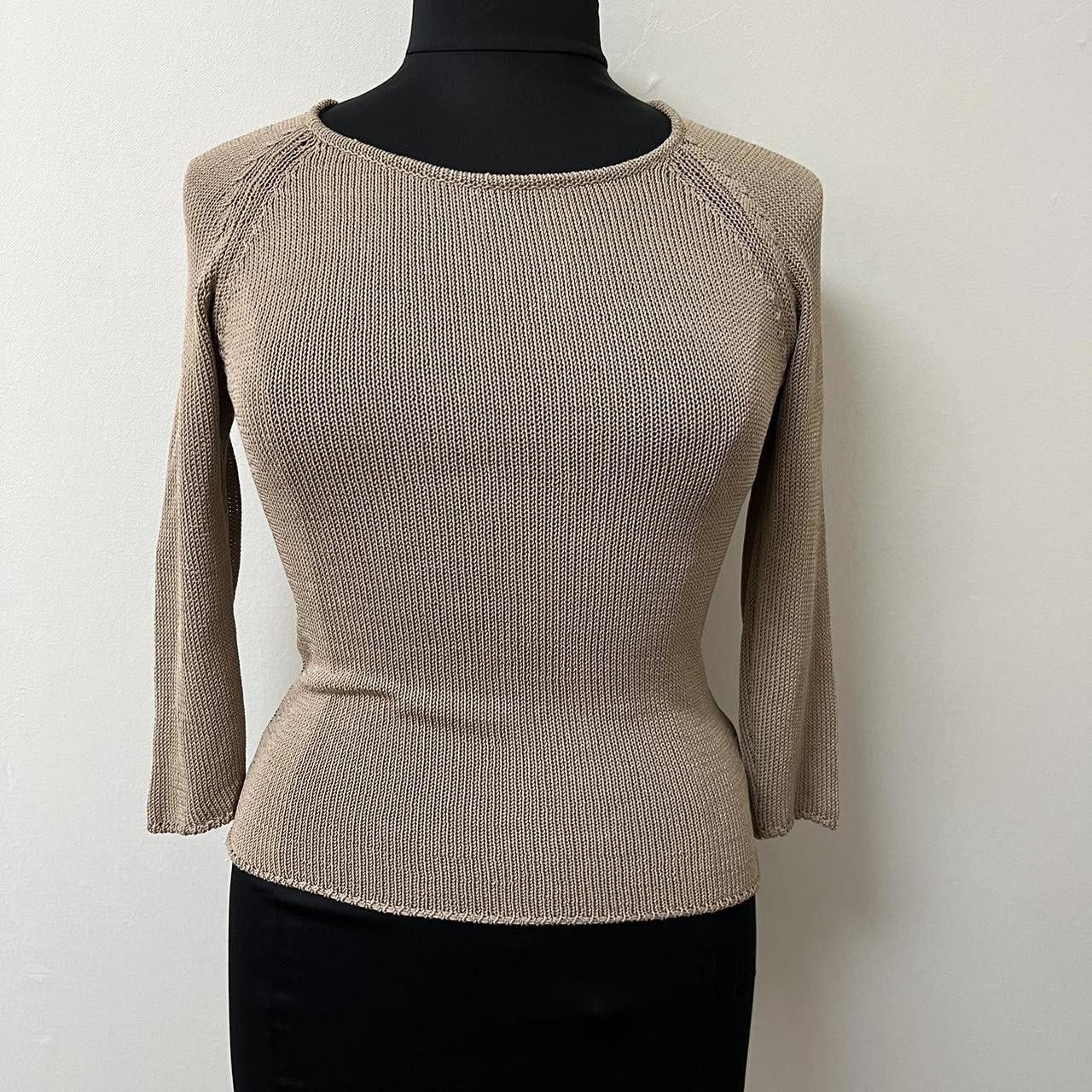 Designer Max Mara Knit Top Size S / US 4 / IT 40 - 1 Thumbnail