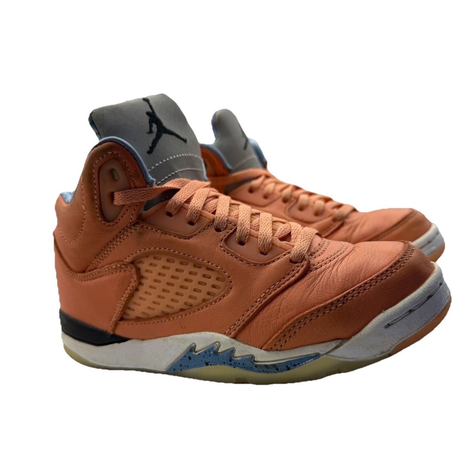 Jordan Brand Nike Air Jordan 5 Retro PS DJ Khaled Crimson Bliss Size 1.5y Size US 5 / EU 37 - 7 Thumbnail