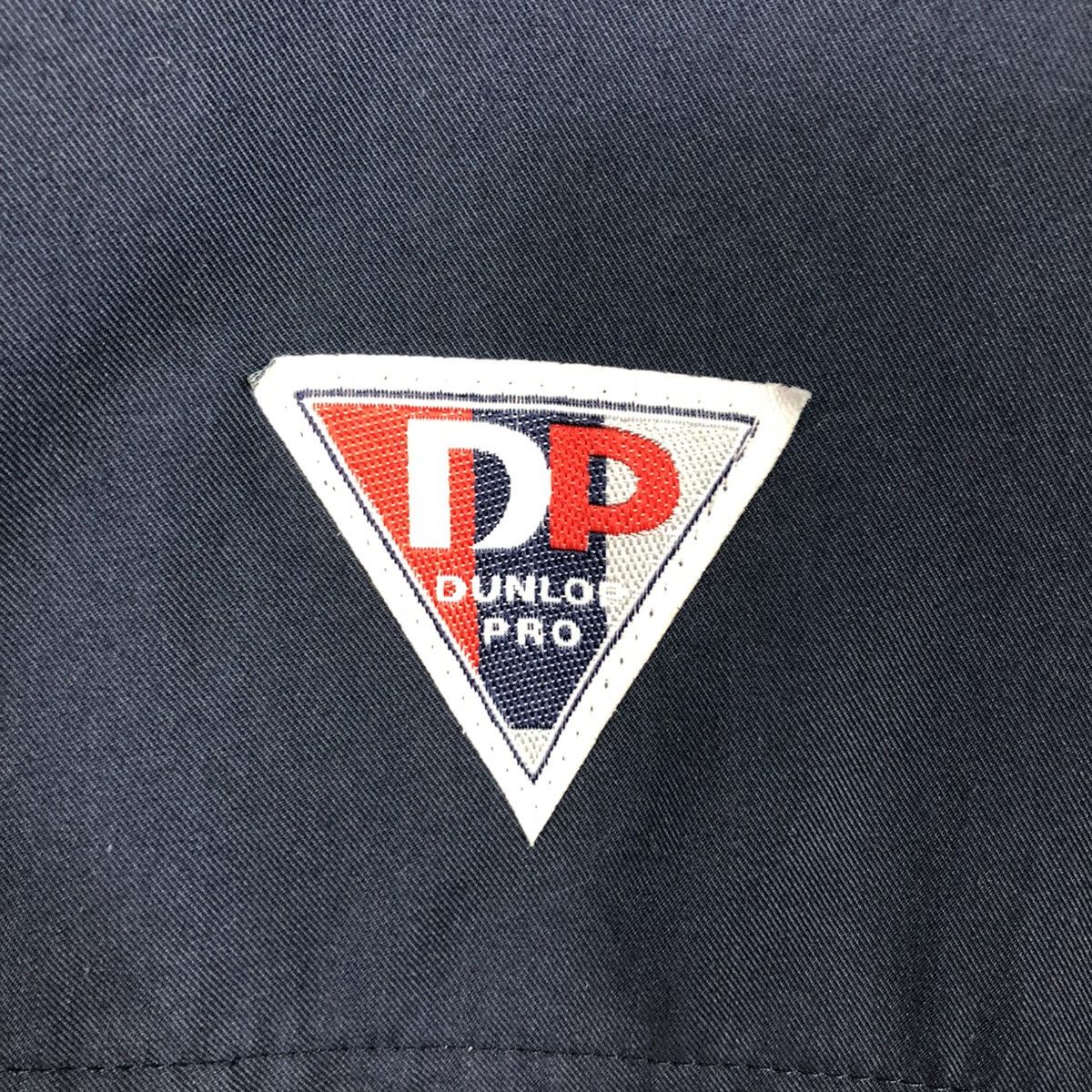 Japanese Brand 🔥VINTAGE ZIPPER LIGHT JACKET RACING DUNLOP BIG LOGO Size US L / EU 52-54 / 3 - 19 Thumbnail