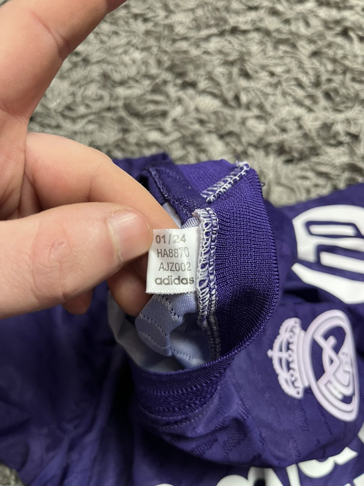 Adidas Real Madrid x Adidas Y-3 2023/24 Fourth Jersey Rodrygo #11 Size US S / EU 44-46 / 1 - 12 Thumbnail