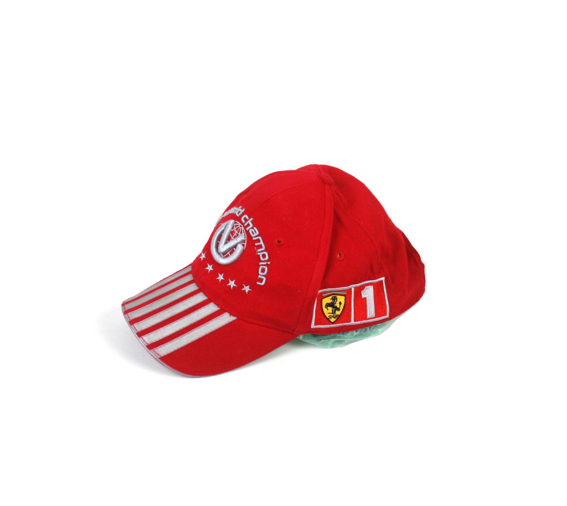 Ferrari 00S Michael Schumacher Formula 1 Logo Cap Vintage Size ONE SIZE - 1 Thumbnail