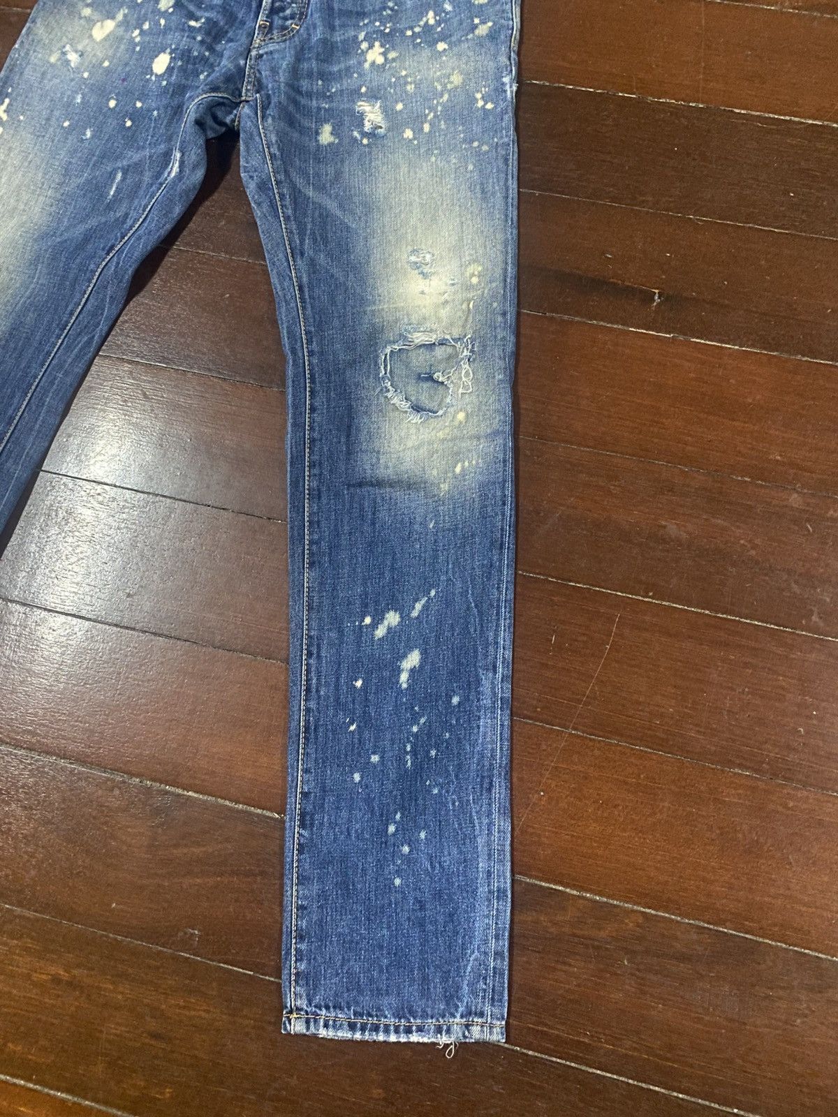 Dsquared2 Rare DSquared2 Jeans distressed splatted Size US 34 / EU 50 - 4 Thumbnail