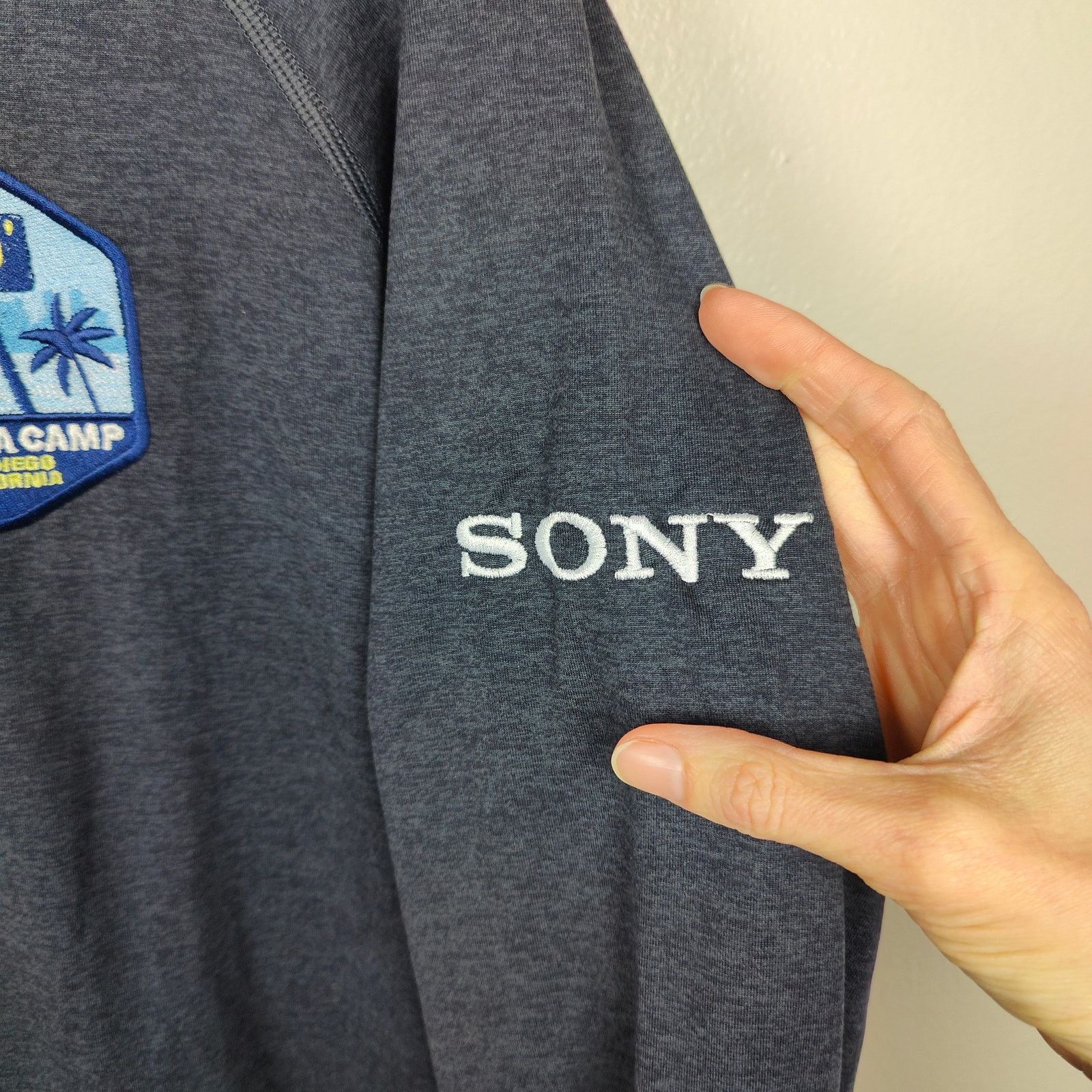 Vuori Vuori Ponto Performance 1/2 Zip Hoodie Medium Blue Heather Size US M / EU 48-50 / 2 - 4 Thumbnail
