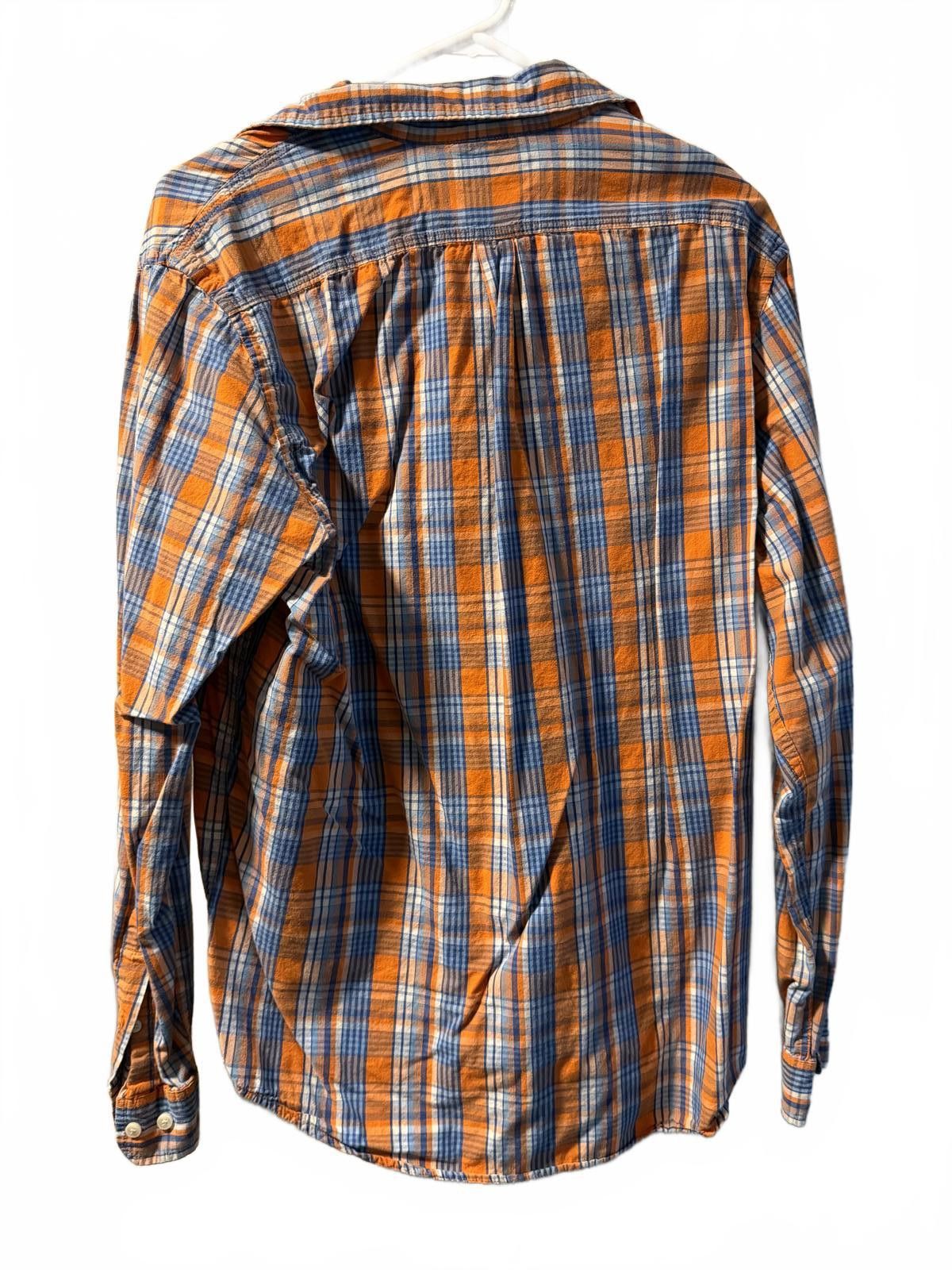 Club Room Club Room Men's Fitted Pembroke Plaid Button-Up Shirt Size L Size US L / EU 52-54 / 3 - 5 Thumbnail