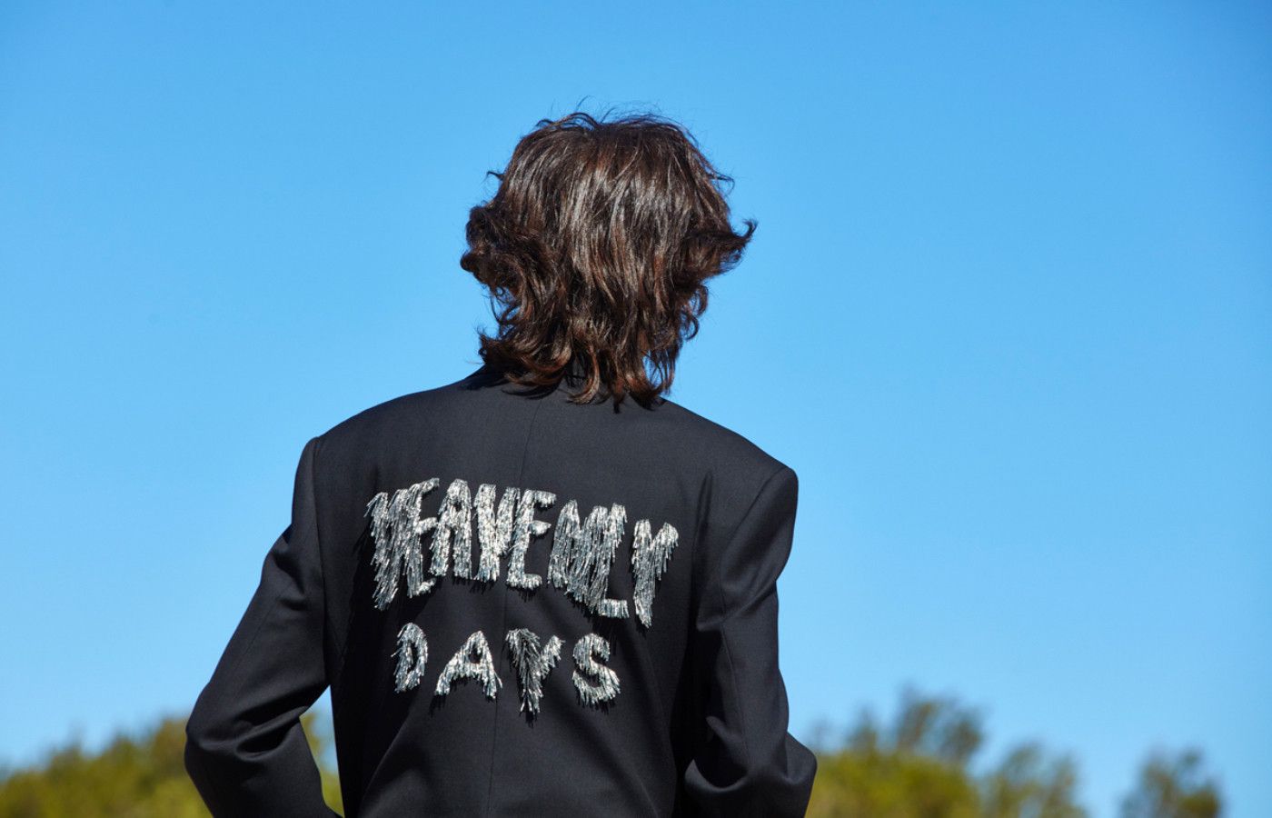 Celine SS22 "Heavenly Days" Marcelo Lavin Embroidery Blazer Jacket Size 48R - 3 Thumbnail