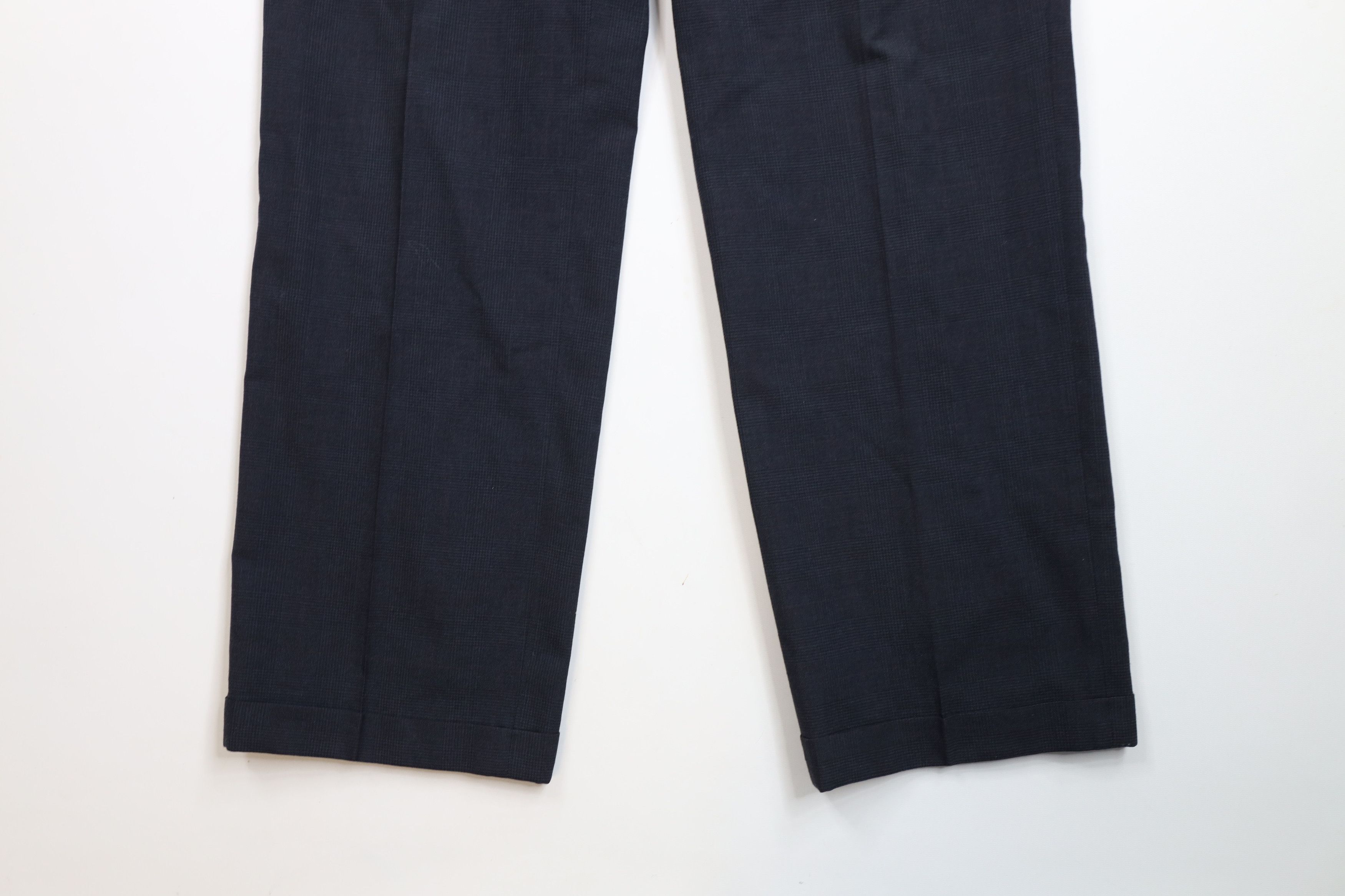 Vintage Vintage 70s Streetwear Wide Leg Chino Pants Houndstooth Size US 36 / EU 52 - 4 Thumbnail