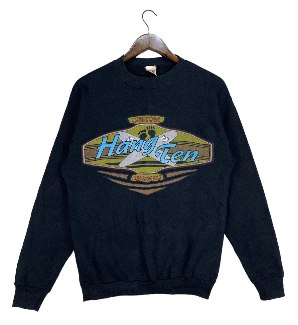 Hang Ten Vintage Hang Teng Sweatshirt Size US S / EU 44-46 / 1 - 1 Thumbnail