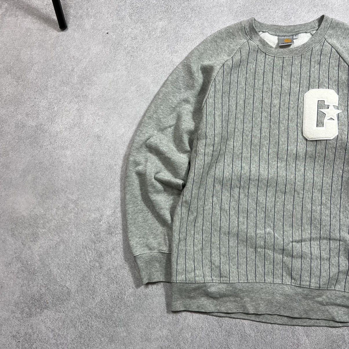 Carhartt Carhartt Big Logo Vintage Sweatshirt Size S-M.Rick Owens Size US S / EU 44-46 / 1 - 4 Thumbnail