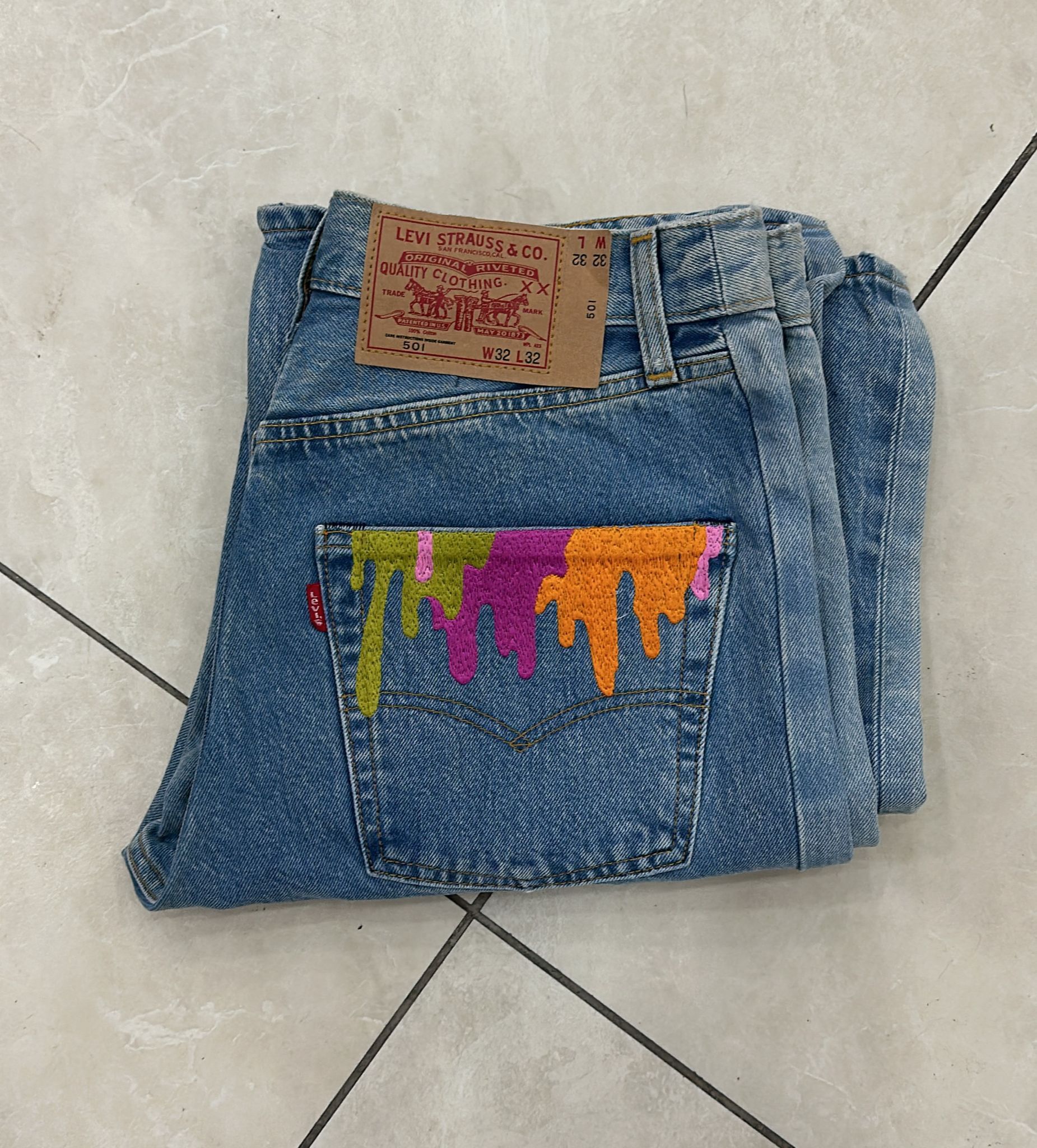 Levi's Vintage Clothing LVC Levi's Vintage Clothing 1984 501XX BigE Selvedge Jeans Size US 32 / EU 48 - 1 Thumbnail
