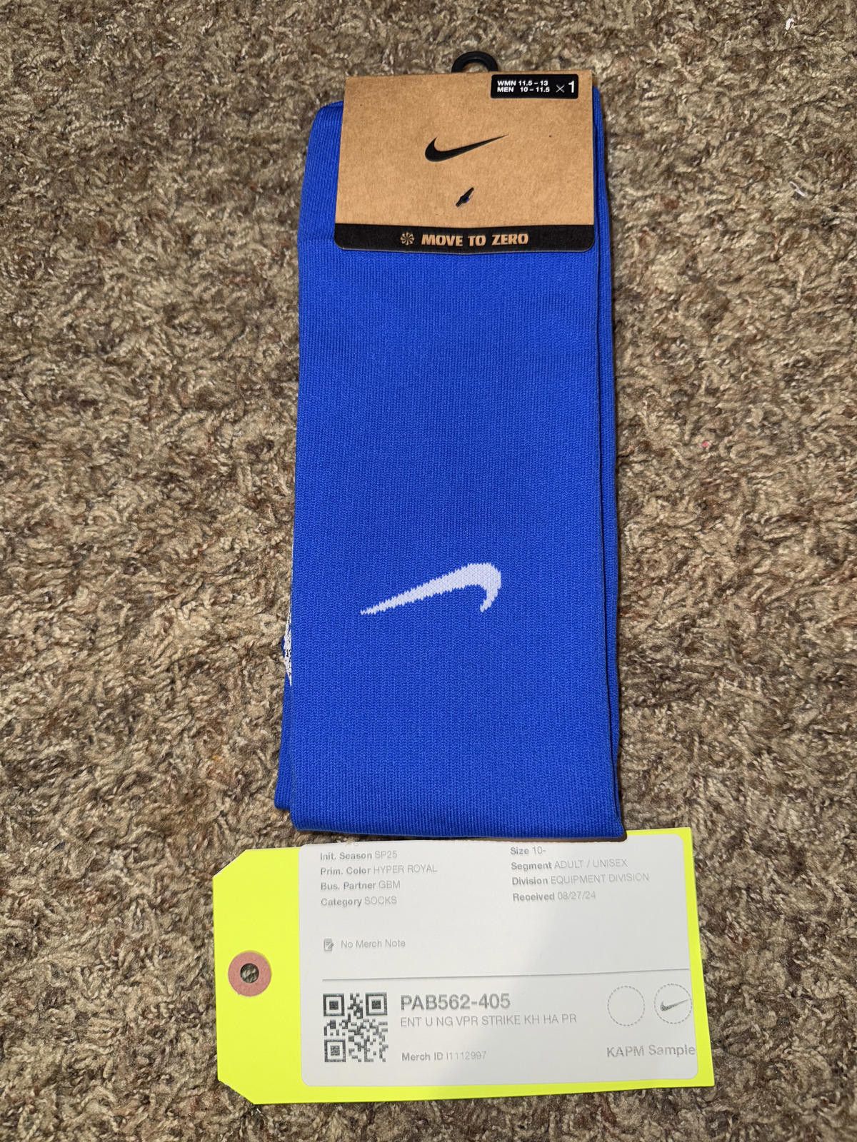 Nike Nike Men’s New England FC 2025-2026 Vapor Strike Knee High Away Socks Sample Size ONE SIZE - 8 Thumbnail