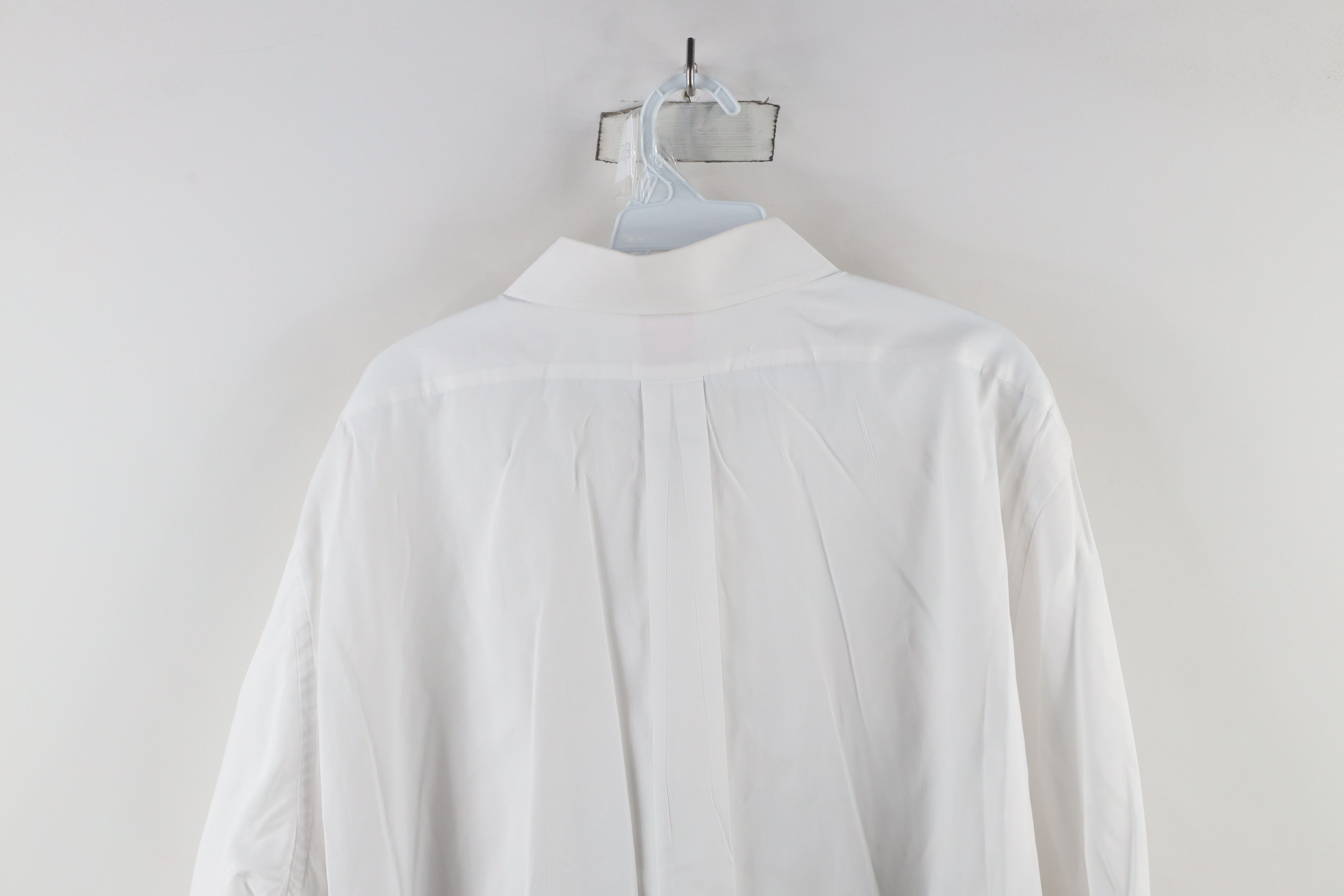 Brooks Brothers × Vintage Vintage 90s Brooks Brothers Fit Cotton Button Shirt White Size US L / EU 52-54 / 3 - 10 Thumbnail