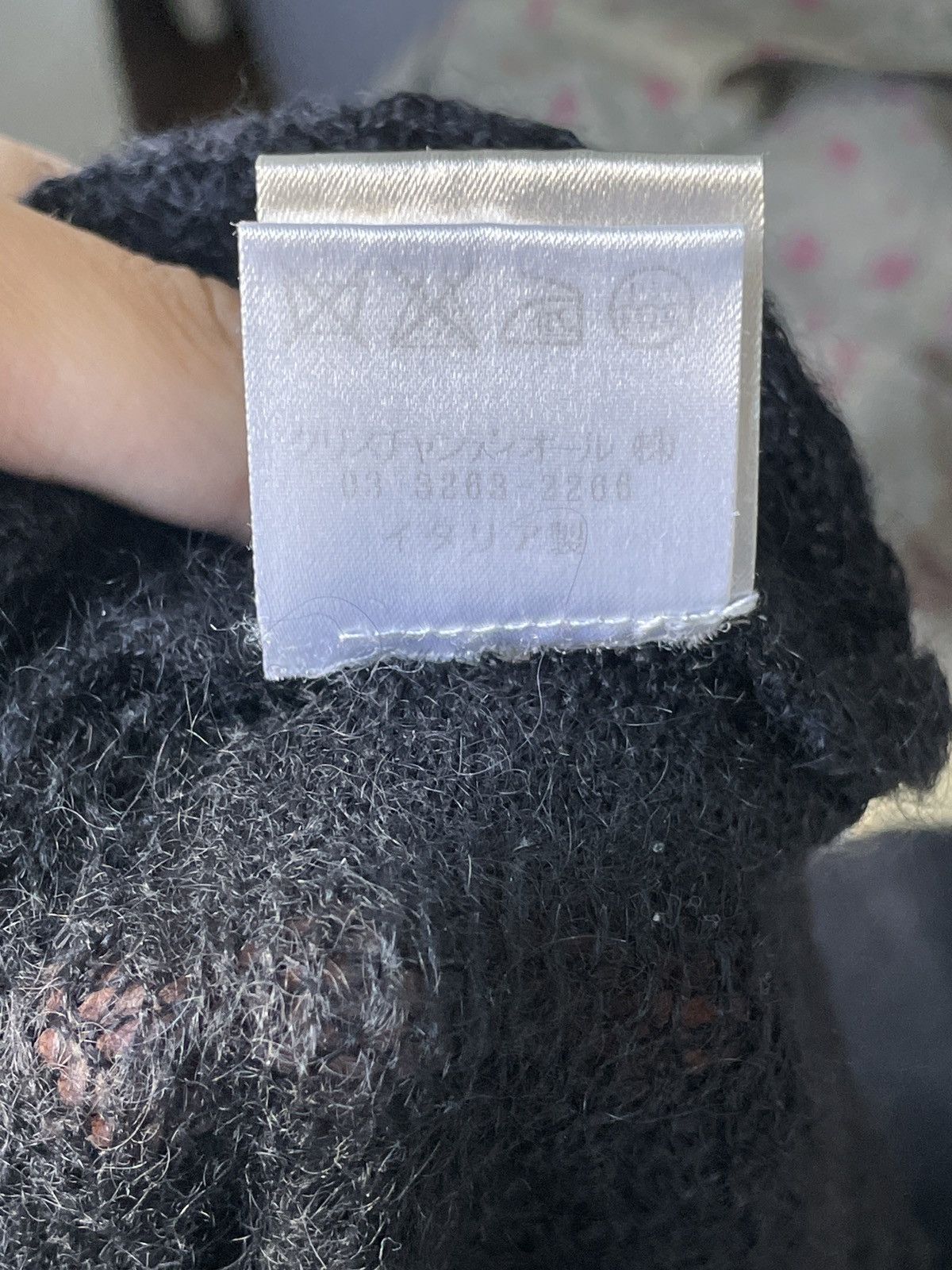 Dior × Hedi Slimane Dior Hedi Slimane Mohair Knit Size US M / EU 48-50 / 2 - 8 Thumbnail