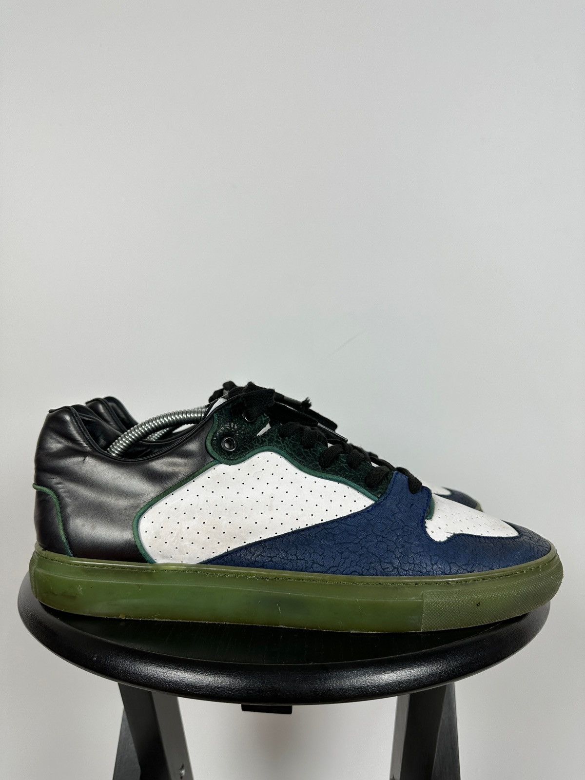 Balenciaga Panelled Low Top Sneakers