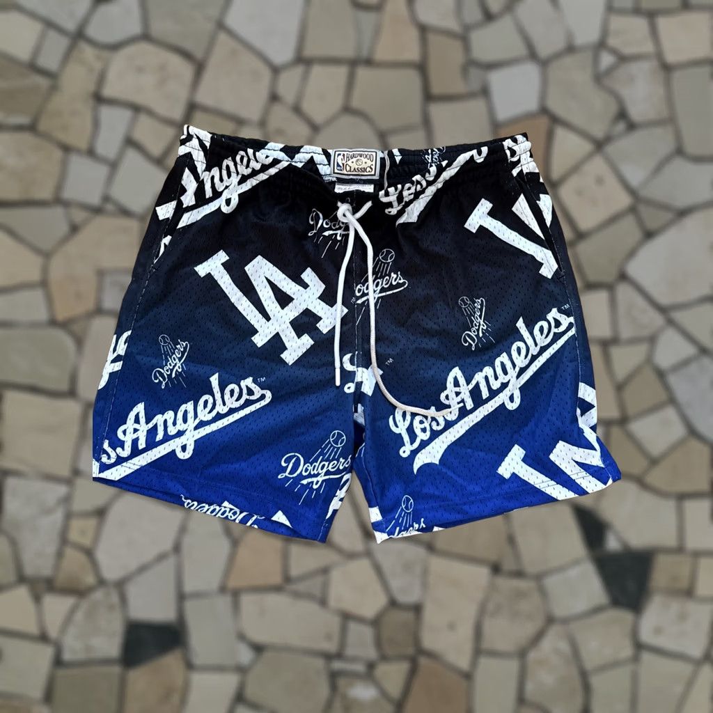 Mitchell & Ness Mitchell And Ness Dodgers Royal Swingman Shorts Men’s XL C13 Blue Cargo Angles? Size US 36 / EU 52 - 1 Thumbnail