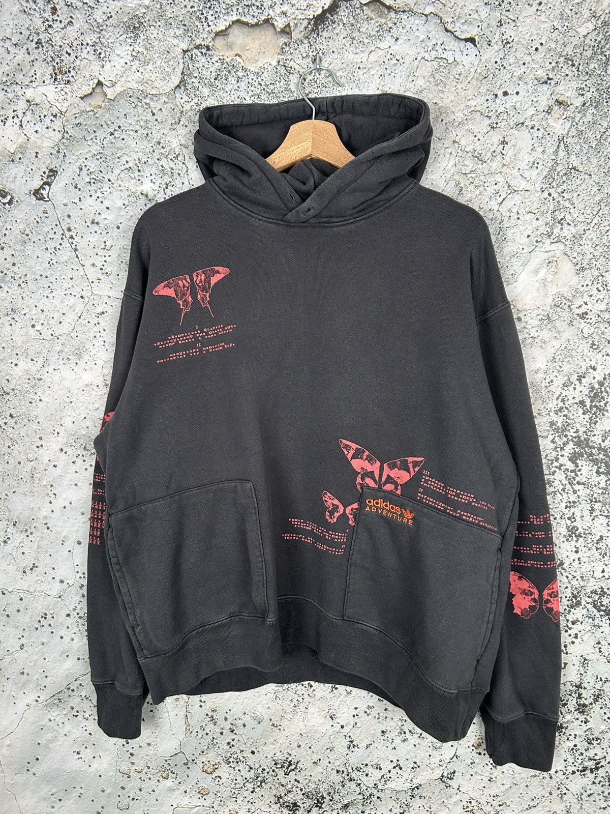 Adidas Adidas Hoodie Streetwear Baggy Boxy Fit Hype Skate Size US M / EU 48-50 / 2 - 1 Thumbnail
