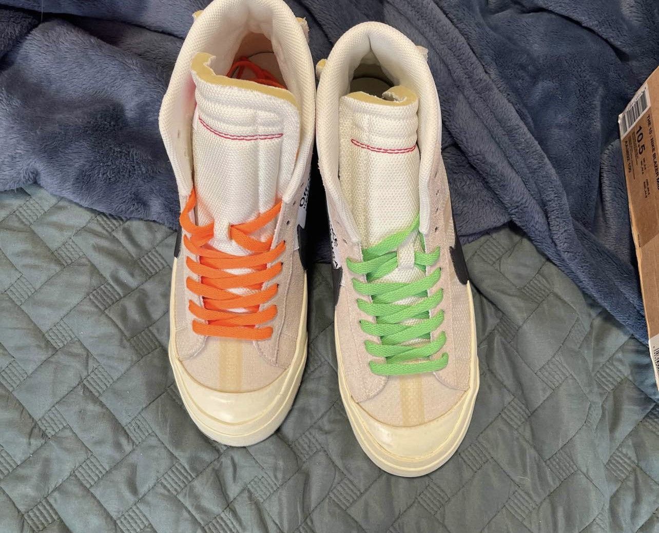 Nike × Off-White Off White x Nike Blazer OG Size US 10.5 / EU 43-44 - 4 Thumbnail