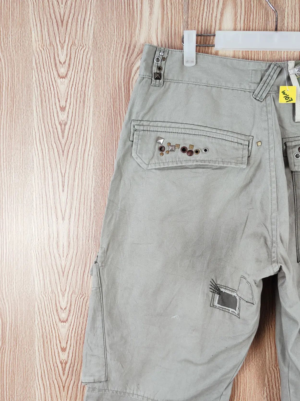 Energie DL Energie Green Multipocket Tactical Cargo Pants #W107 Size US 34 / EU 50 - 9 Thumbnail