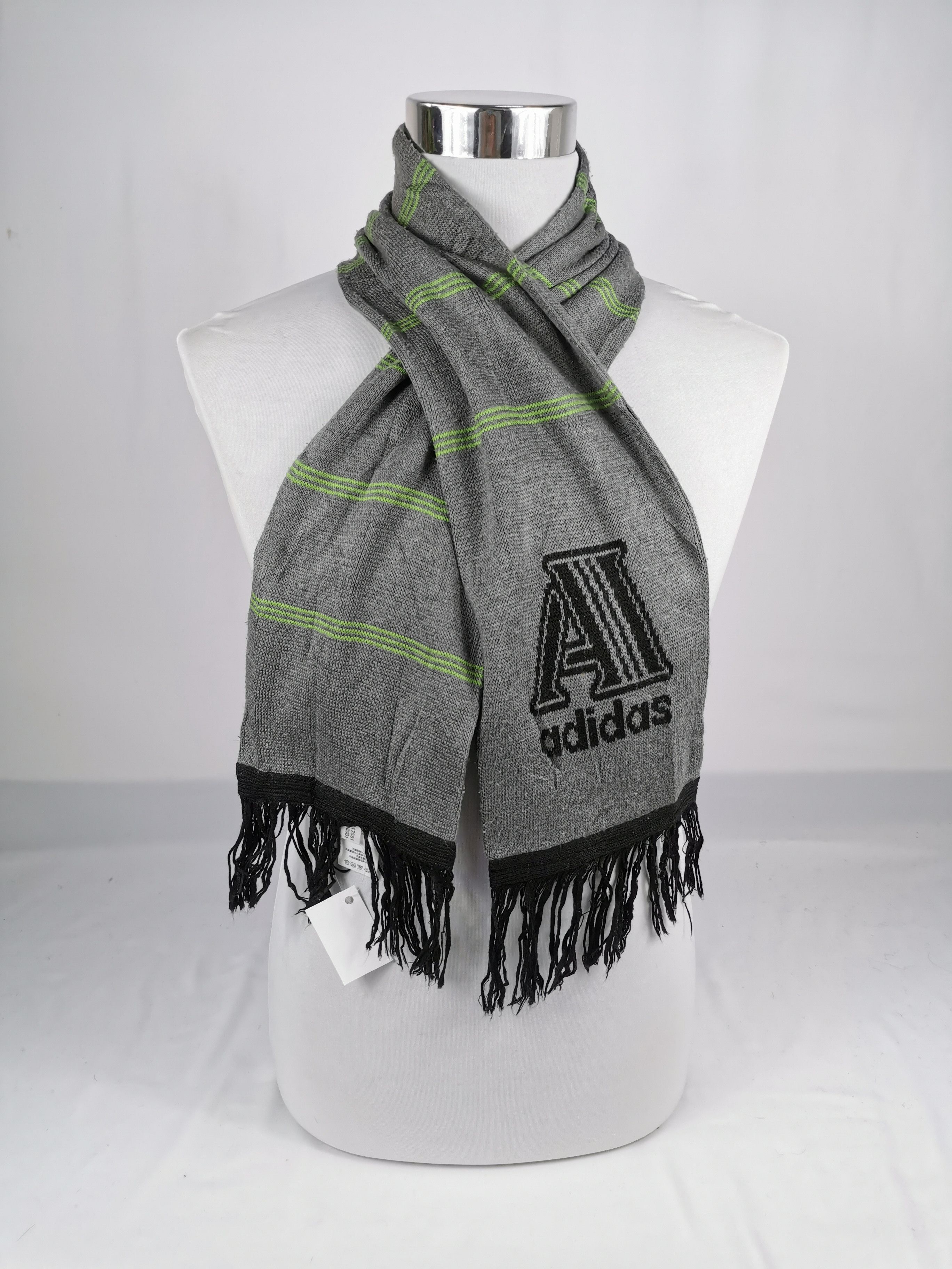 Vintage Adidas scarf muffler Size ONE SIZE - 5 Thumbnail