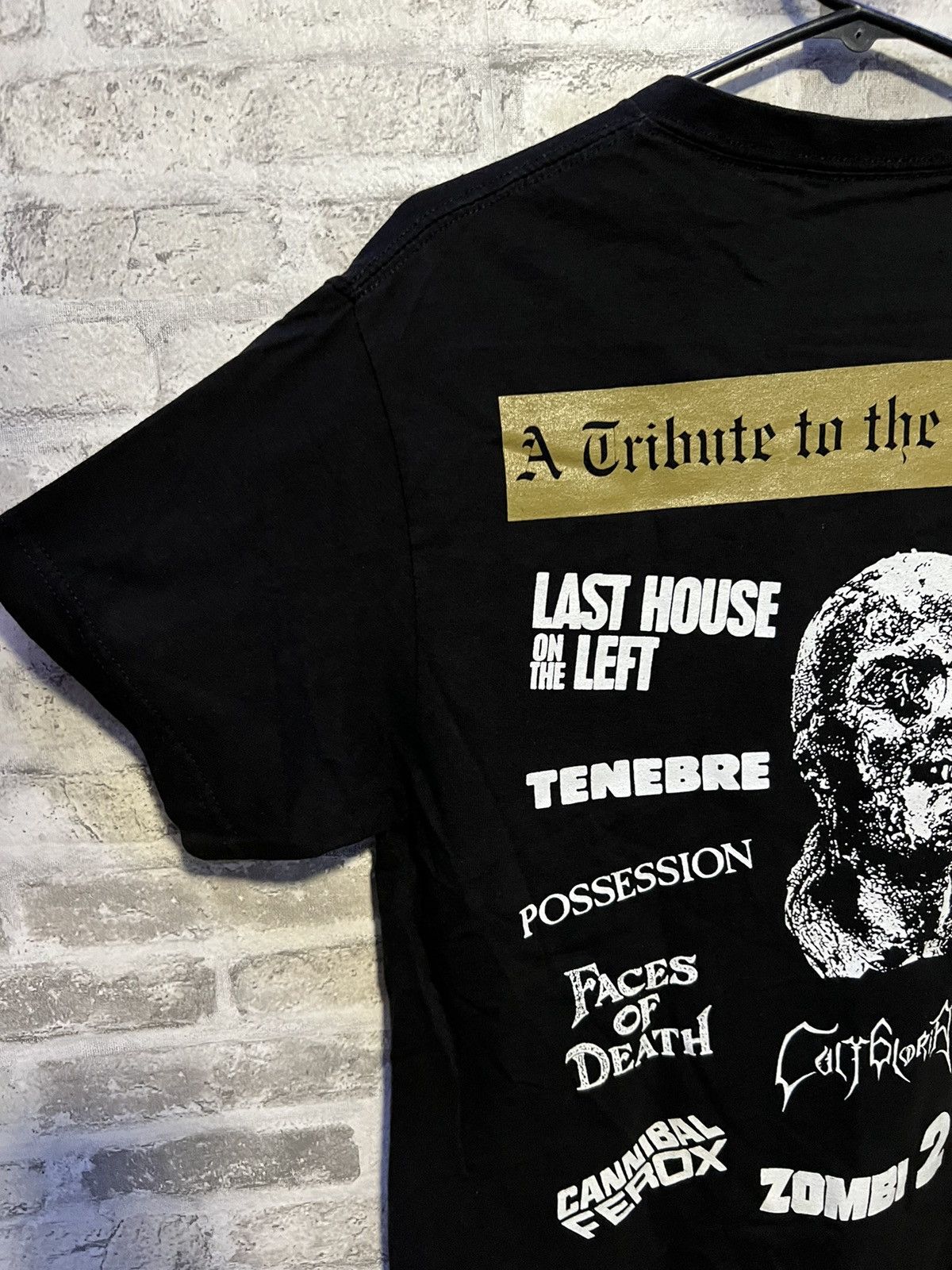 G59 Records CULT GLORIA - NASTY T- SHIRT (BLACK) MEDIUM Size US M / EU 48-50 / 2 - 9 Thumbnail