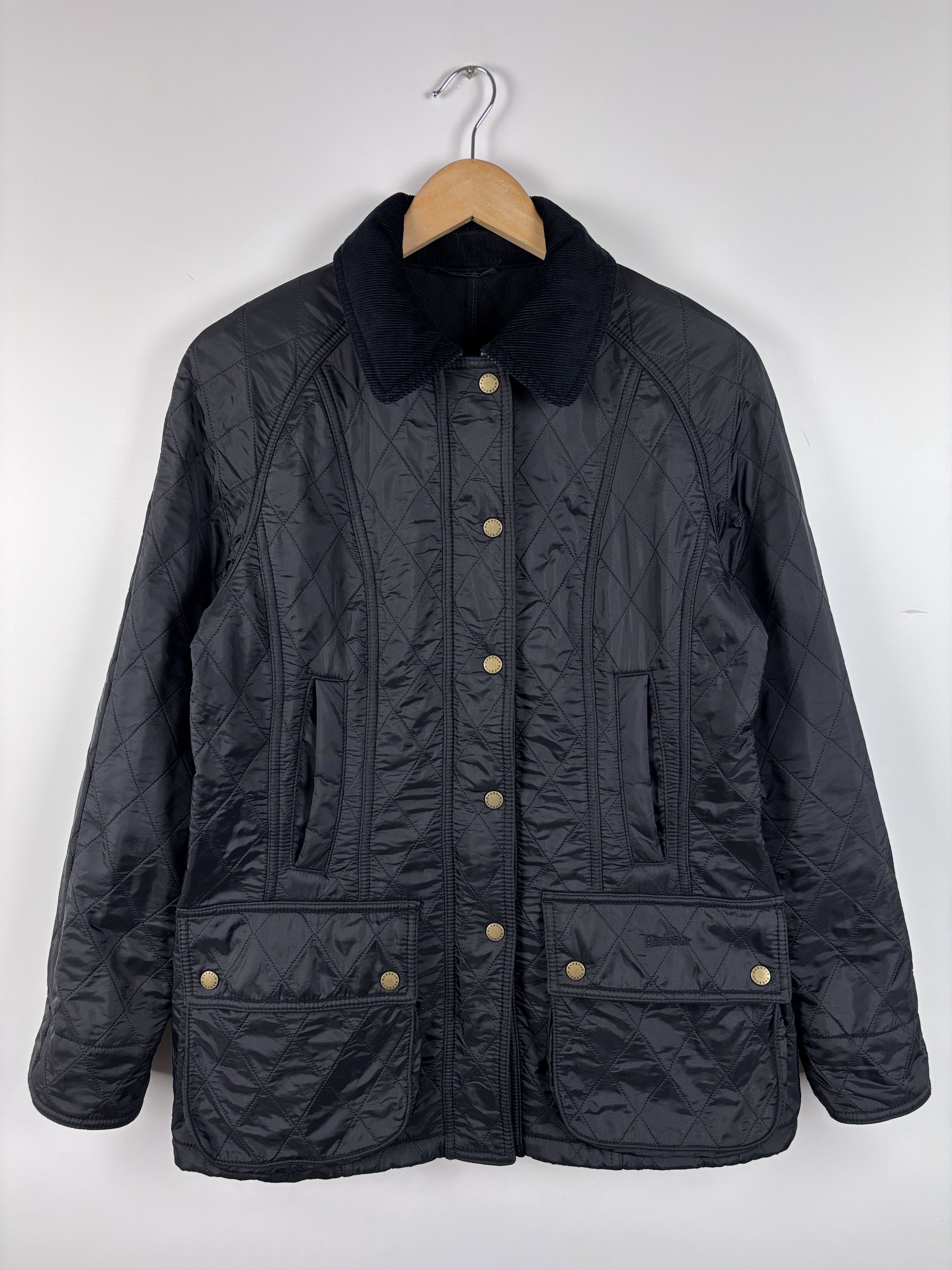 Barbour Barbour Beadnell Polarquilt Quilted Jacket Black Size US 6 Size M / US 6-8 / IT 42-44 - 1 Thumbnail