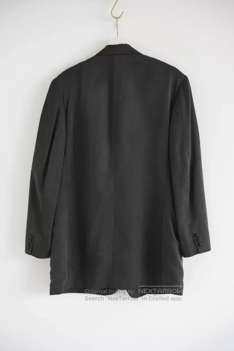 Yohji Yamamoto Yohji Yamamoto size 2 03 SS woven button silk blazer Size 36R - 2 Thumbnail