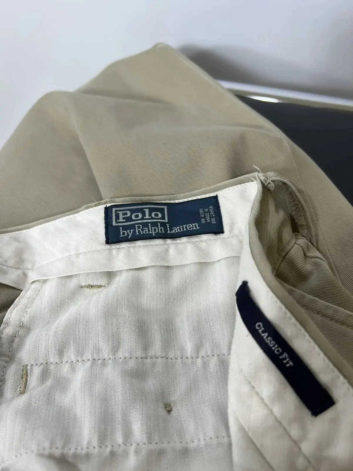 Polo Ralph Lauren × Vintage Vintage Polo Ralph Lauren chino’s pants Size US 36 / EU 52 - 4 Thumbnail