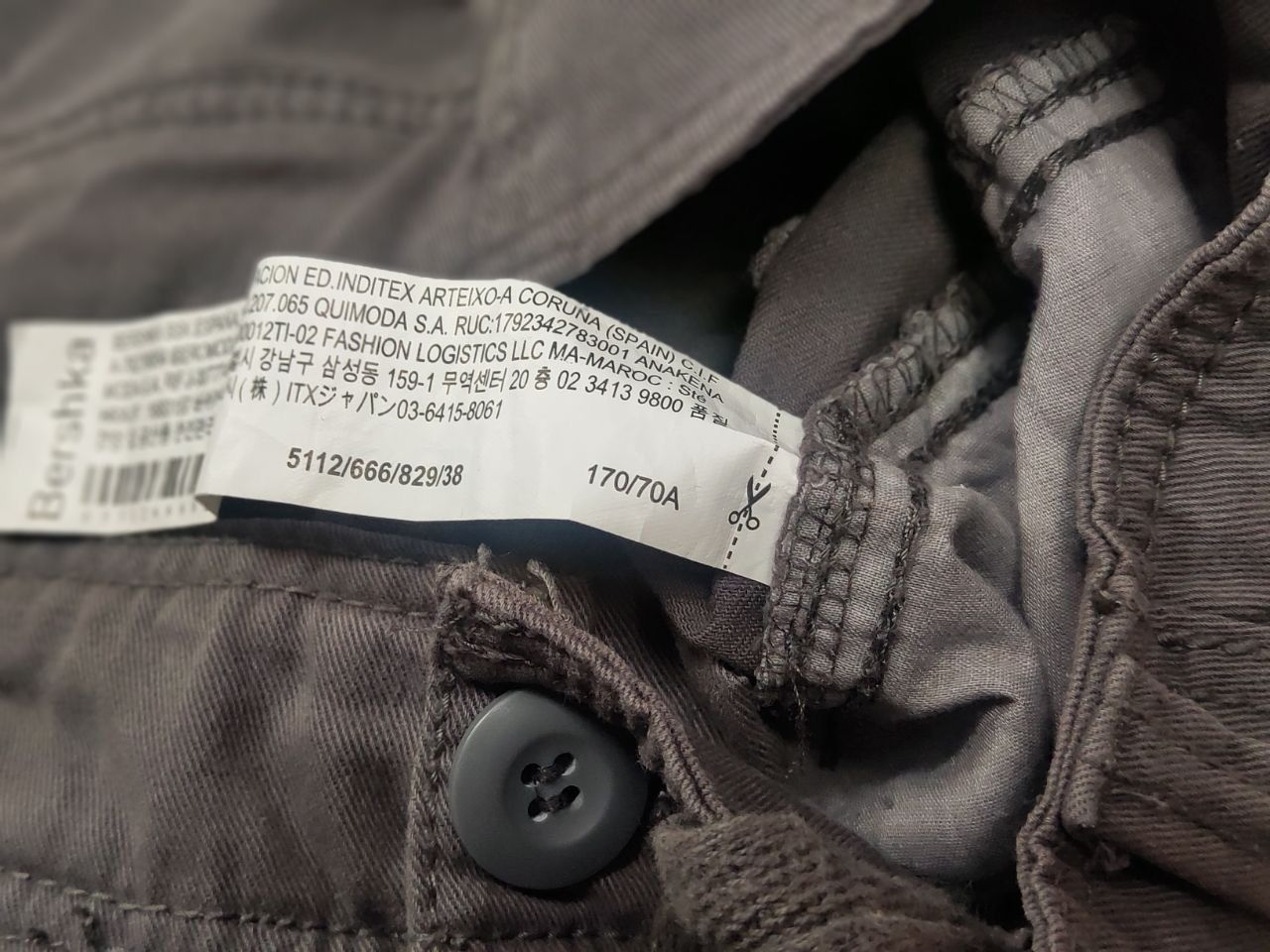 Japanese Brand Vintage Japan Style Y2K Straight Multicargo Gray Baggy Pants Size US 32 / EU 48 - 15 Thumbnail