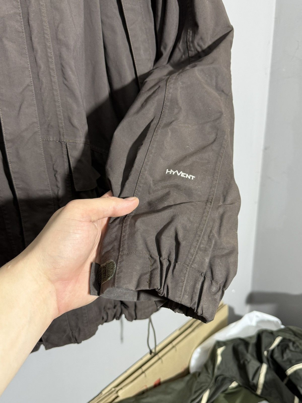 The North Face Vintage The North Face Hyvent Brown jacket size XL Size US XL / EU 56 / 4 - 7 Thumbnail