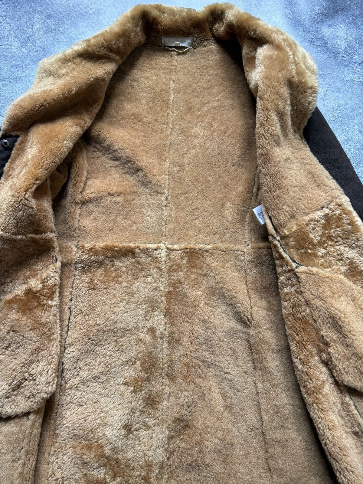 Escada Vintage Escada Luxury Shearling Lambskin Leather Coat Jacket Size M / US 6-8 / IT 42-44 - 13 Thumbnail