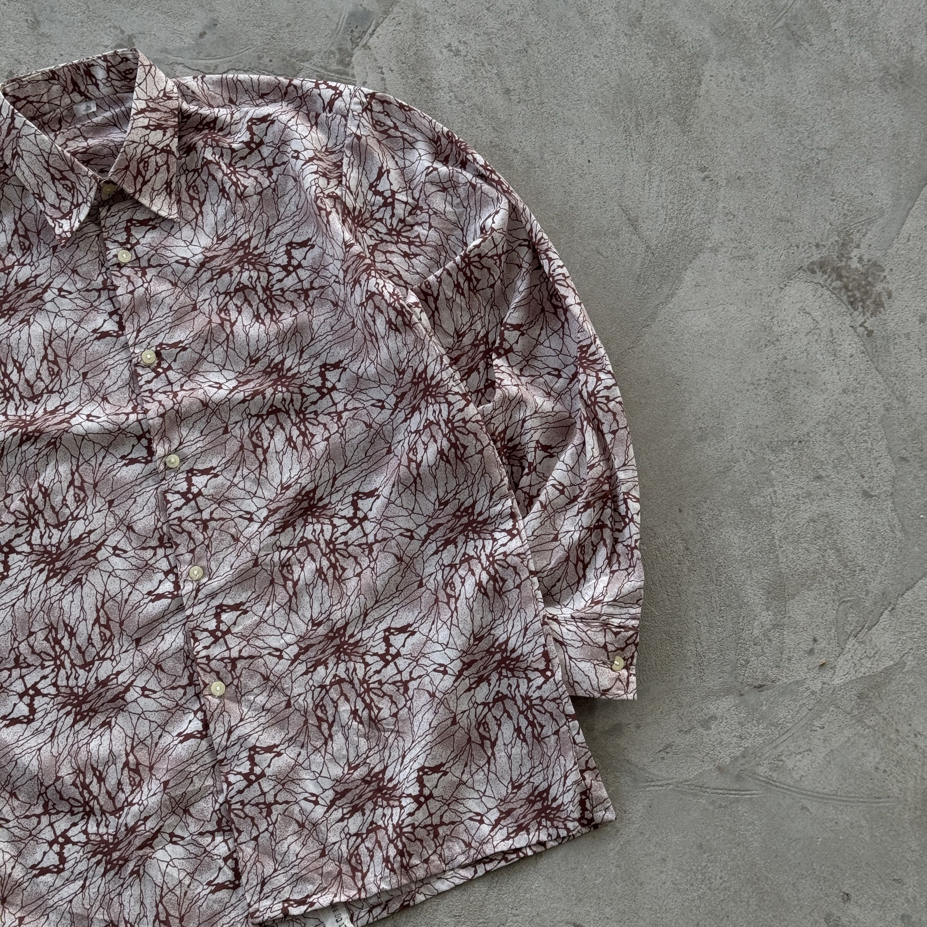 Vintage Vintage 90s USSR Old Money Button Ups Shirt Size US XL / EU 56 / 4 - 2 Thumbnail