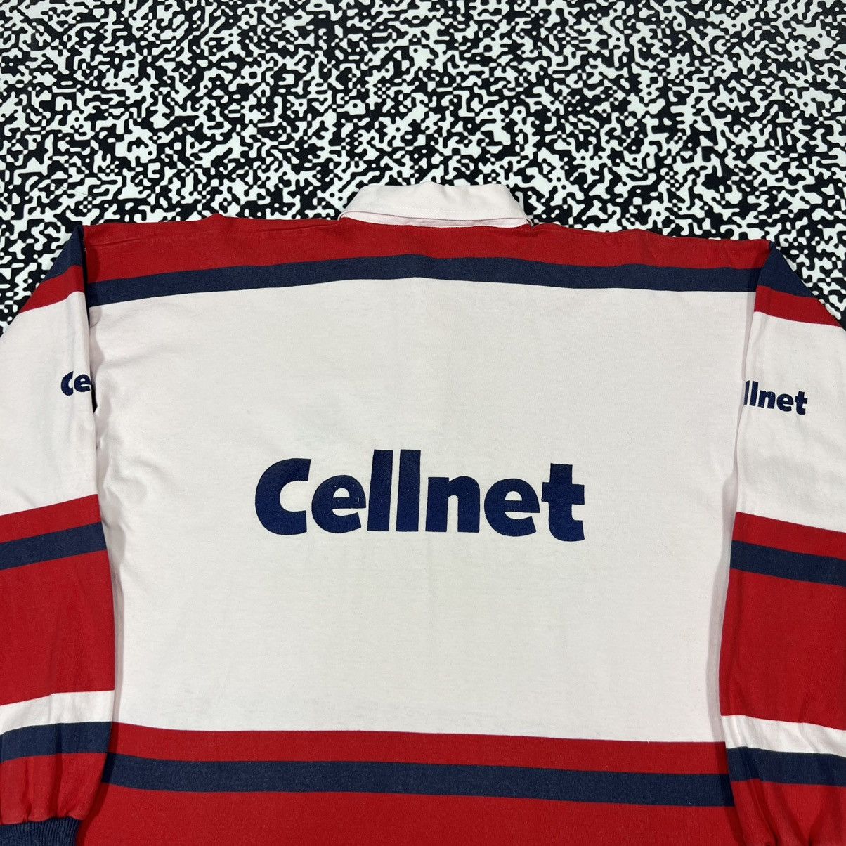 Vintage Vintage 90s England Rugby Jersey Cellnet Retro Sport Style Size US XL / EU 56 / 4 - 8 Thumbnail