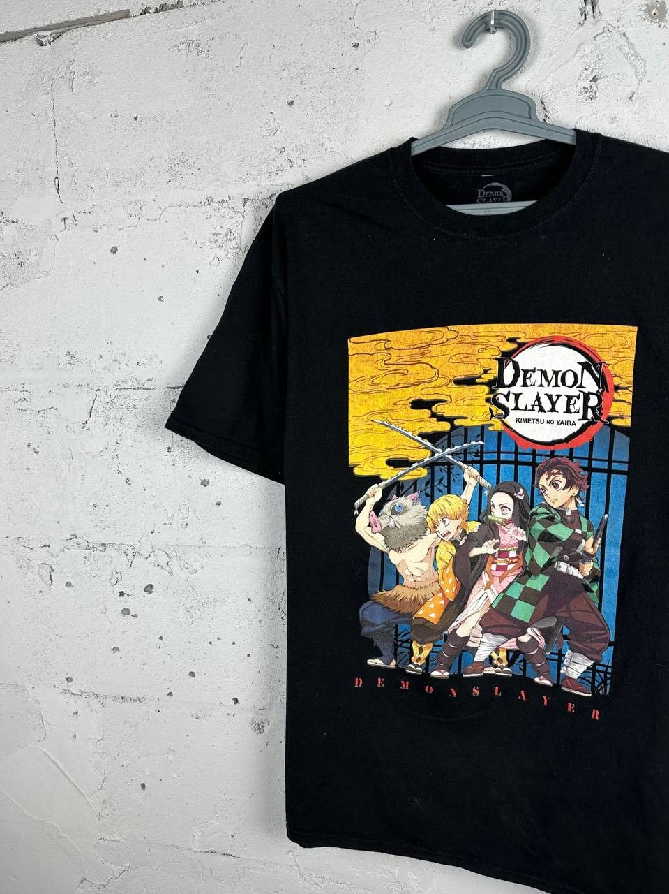 Anime × Japanese Brand × Vintage Demon Slayer Manga Cover Anime T-shirt Black Size US XL / EU 56 / 4 - 3 Thumbnail