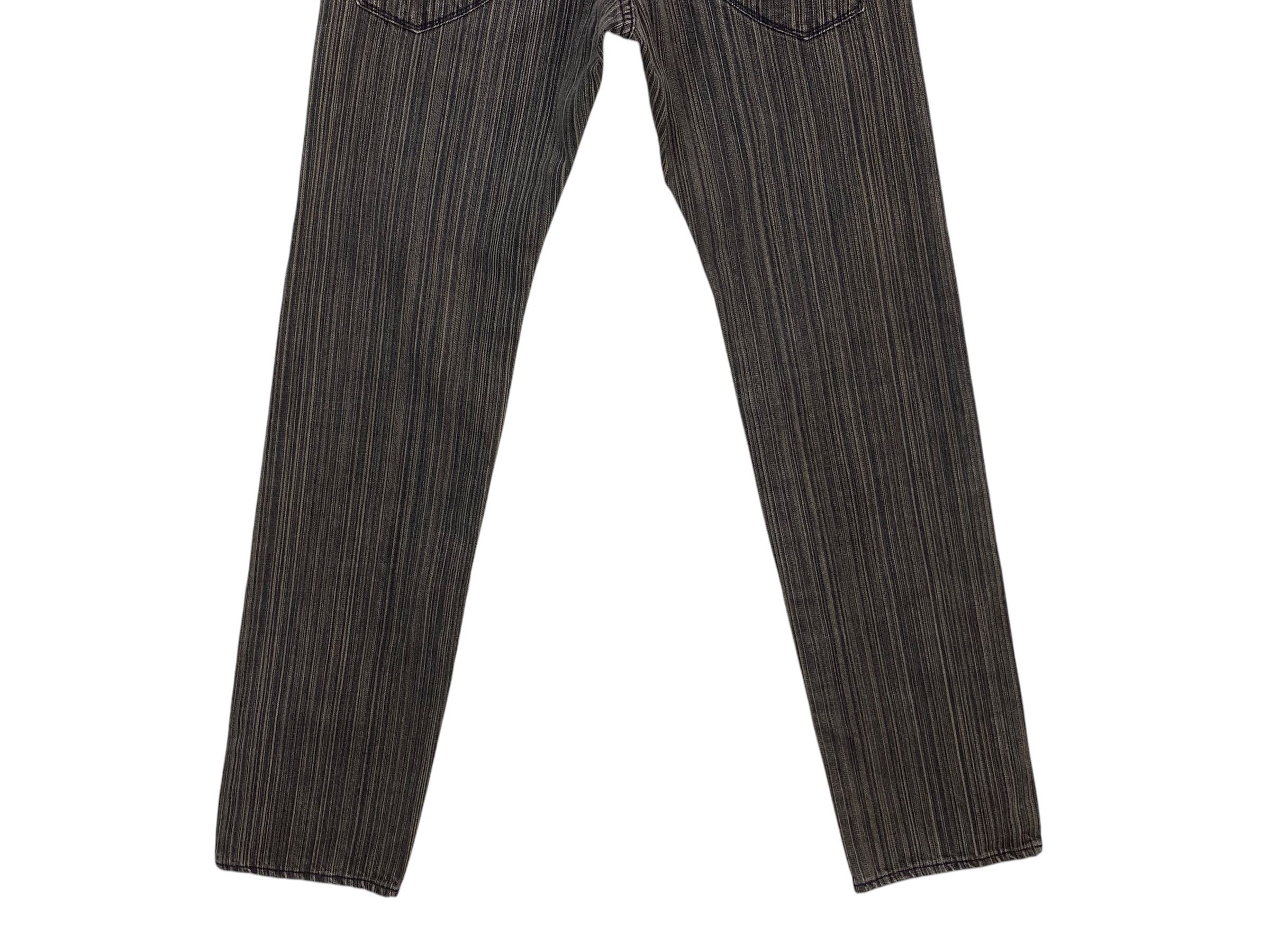 Japanese Brand Blueway Jeans Stripes Hickory Jeans Size US 28 / EU 44 - 6 Thumbnail