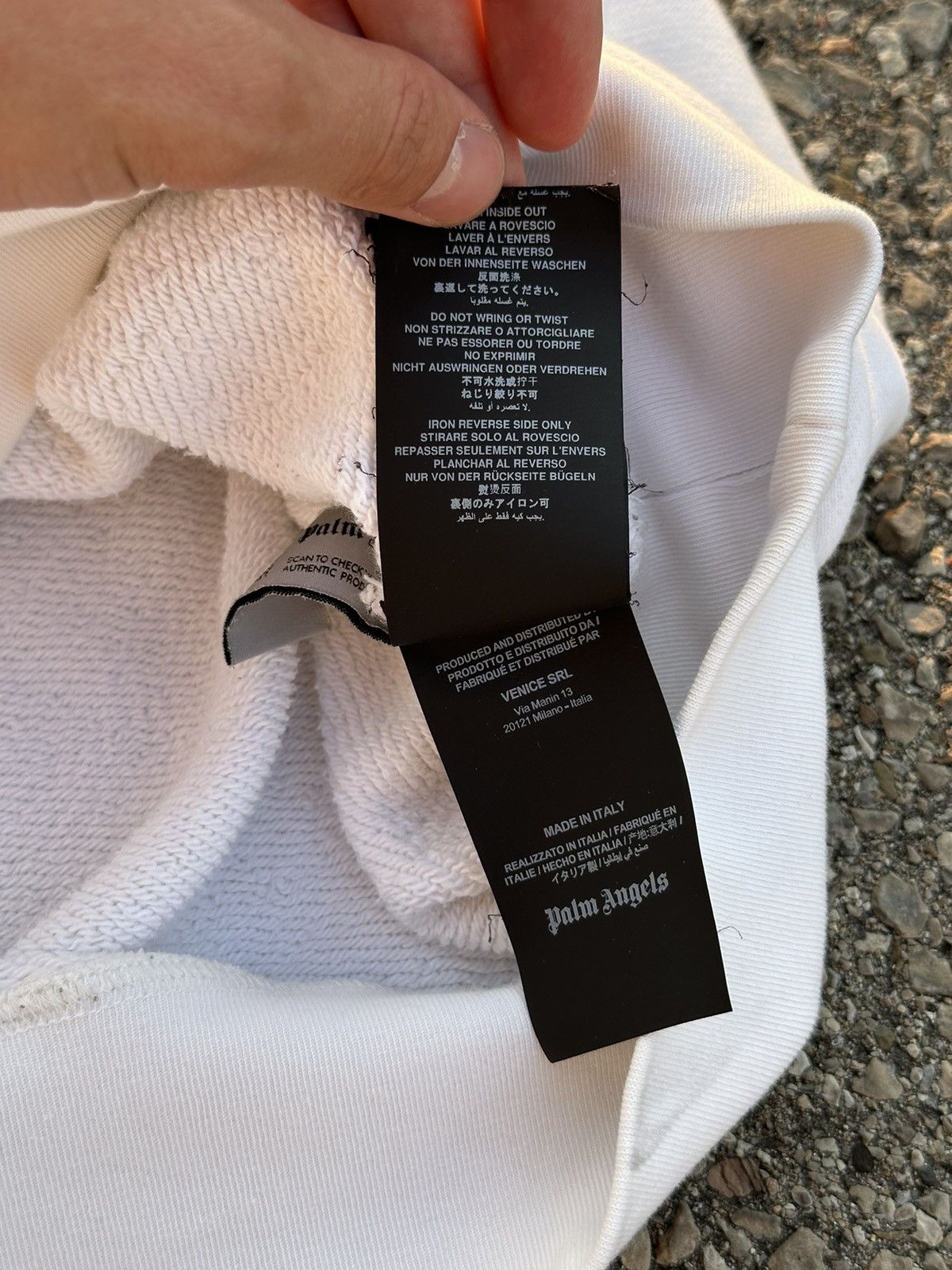 Palm Angels Palm Angels Smile Oversized Hoodie Size US S / EU 44-46 / 1 - 10 Thumbnail