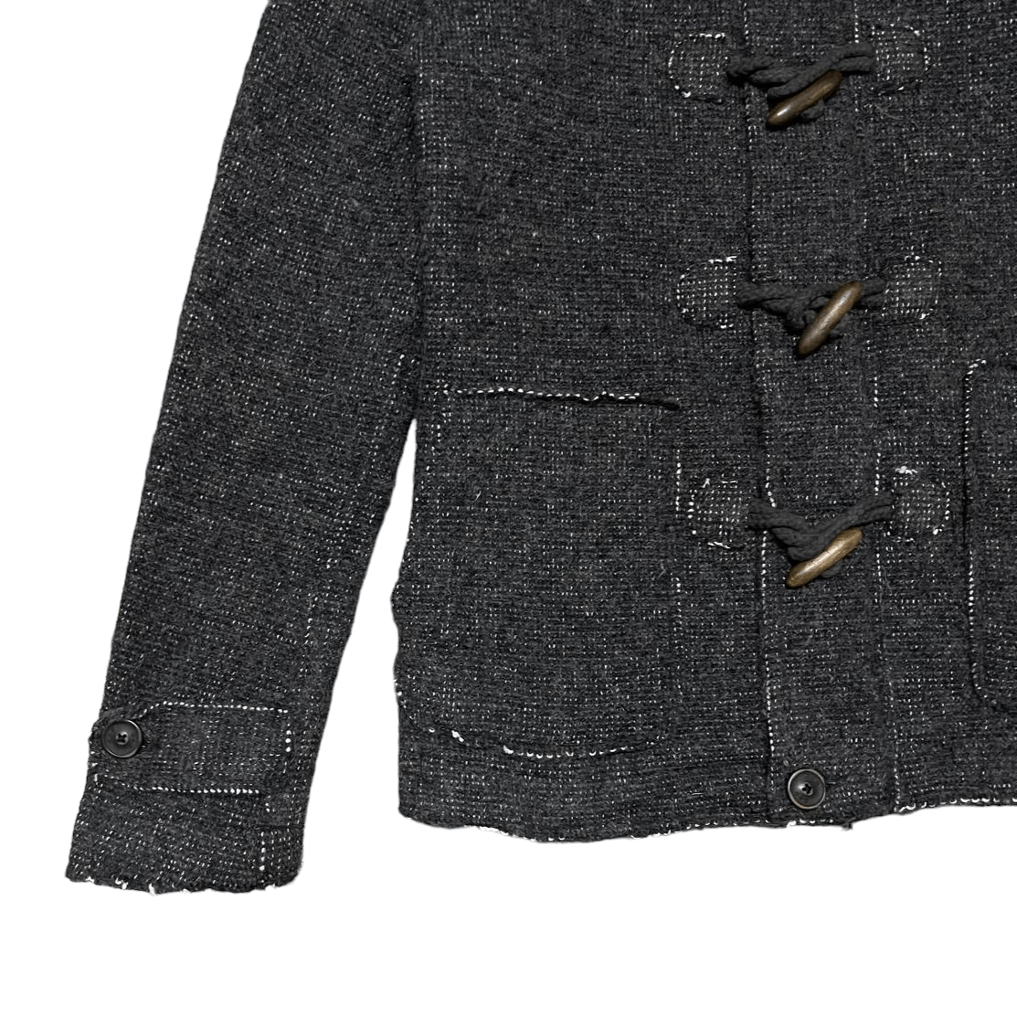 GAS Vintage Gas Wool Hooded Coat Gray Size US S / EU 44-46 / 1 - 3 Thumbnail
