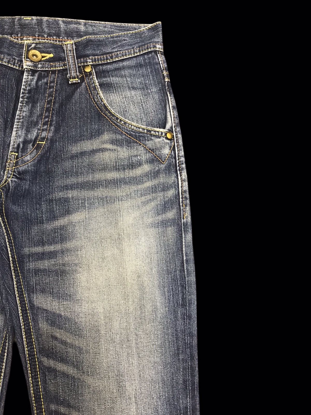 Wrangler 💥FLARE💥Archival Wrangler Stonewash Flare Denim F274 Size US 29 - 3 Thumbnail