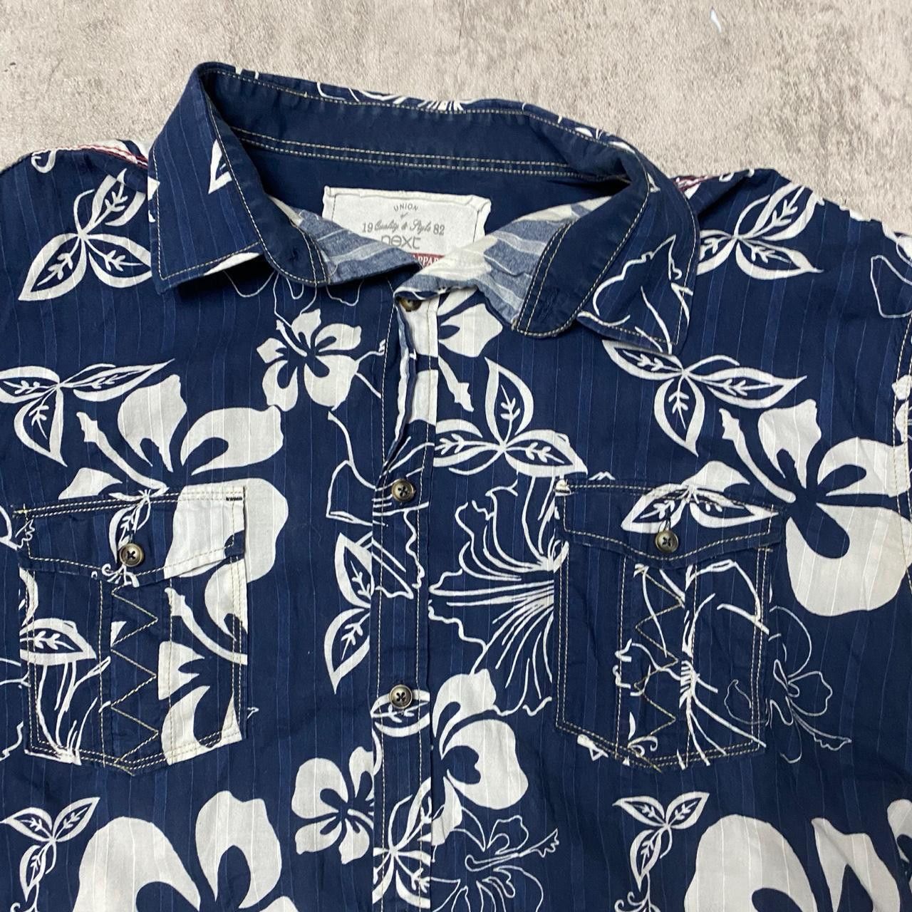 Other Blue and white Hawaiian shirt #HawaiianShirt Size US XXL / EU 58 / 5 - 2 Thumbnail