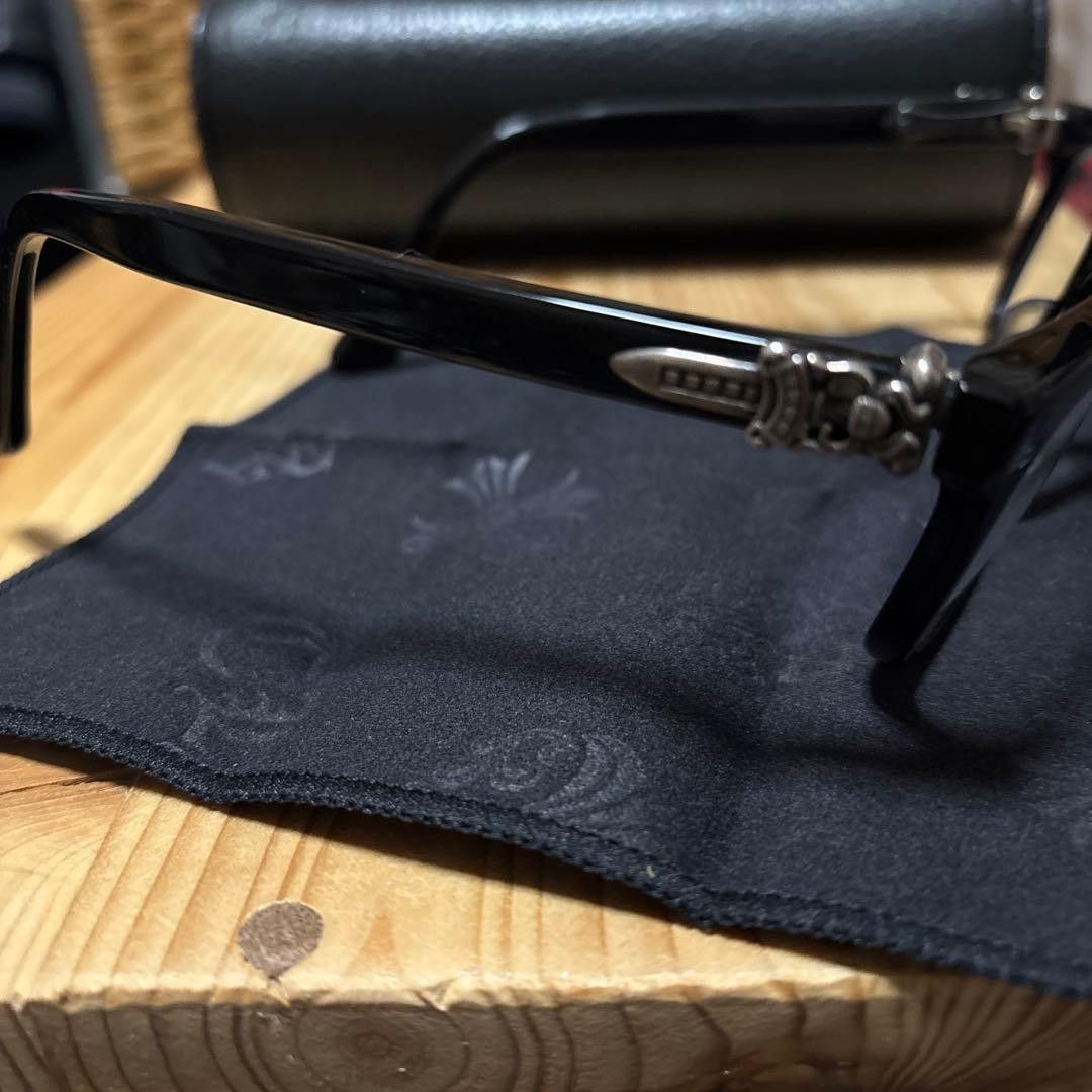 Chrome Hearts CHROME HEARTS Eyeglasses Black One Size Size ONE SIZE - 4 Thumbnail